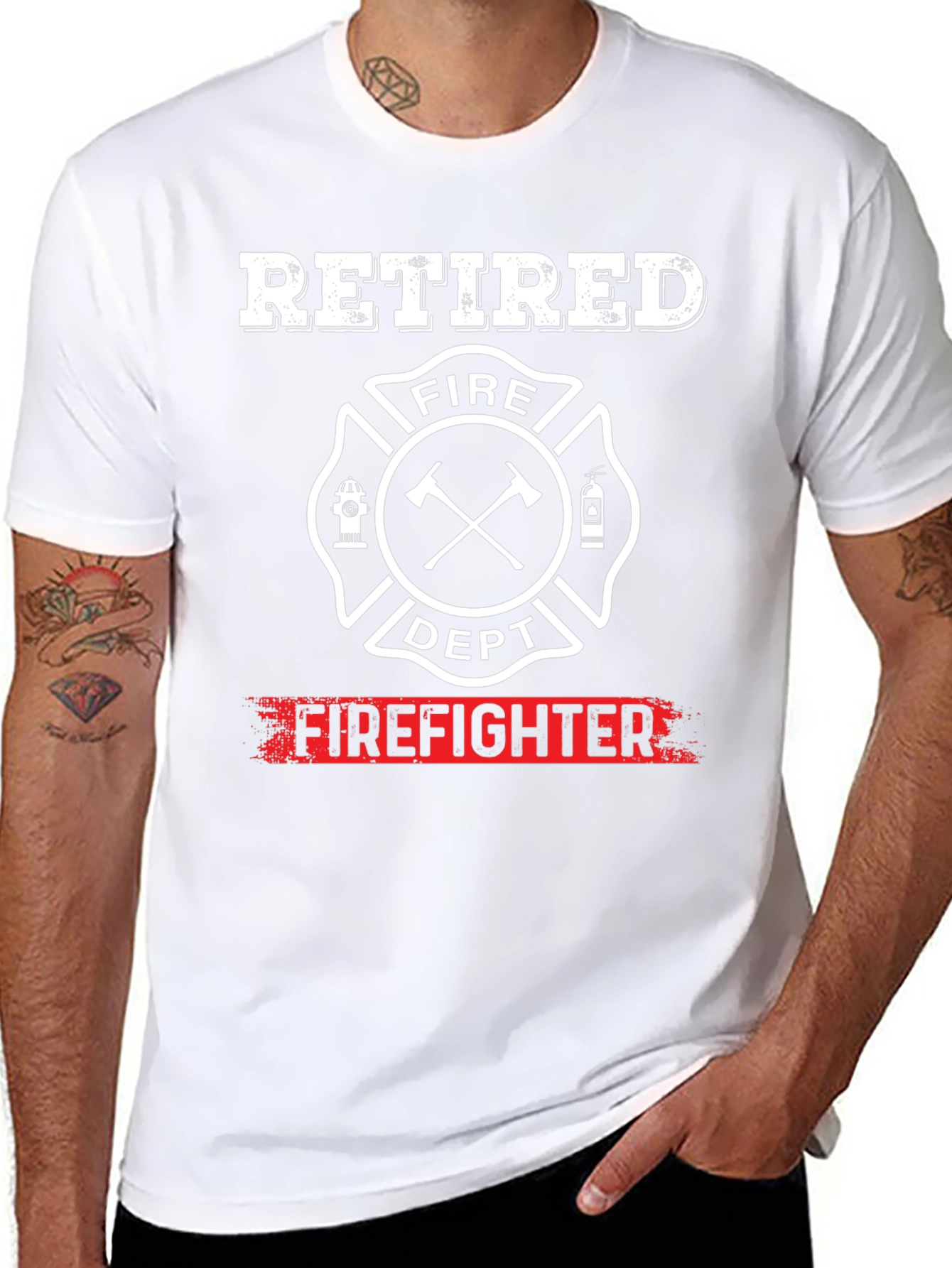 Retired Firefighter T-Shirt