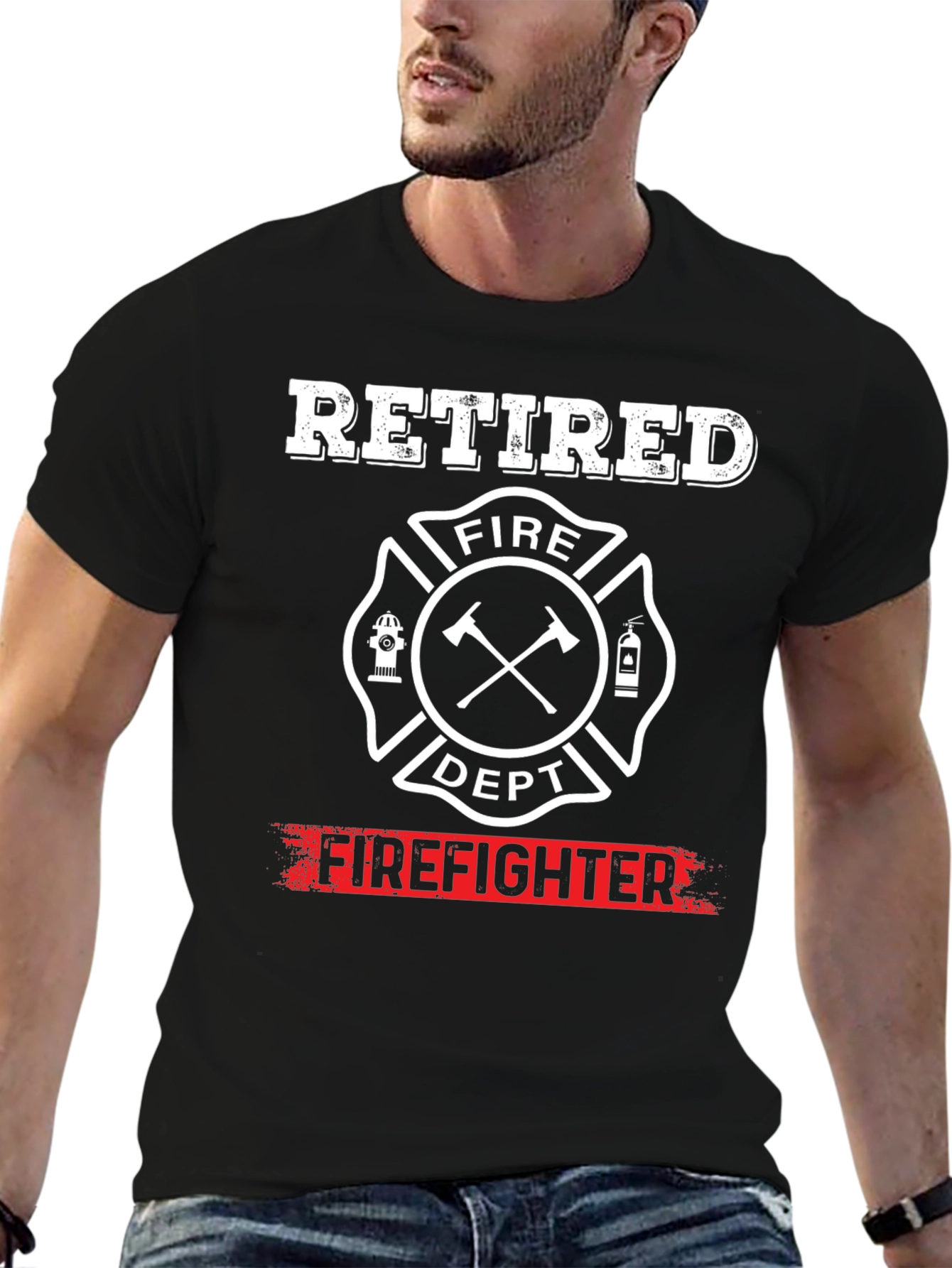 Retired Firefighter T-Shirt