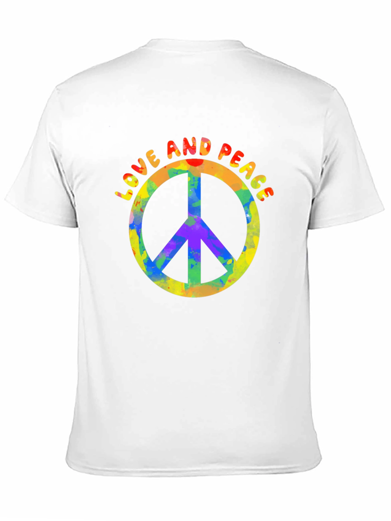 Love & Peace Graphic Tee - Retro Vibe