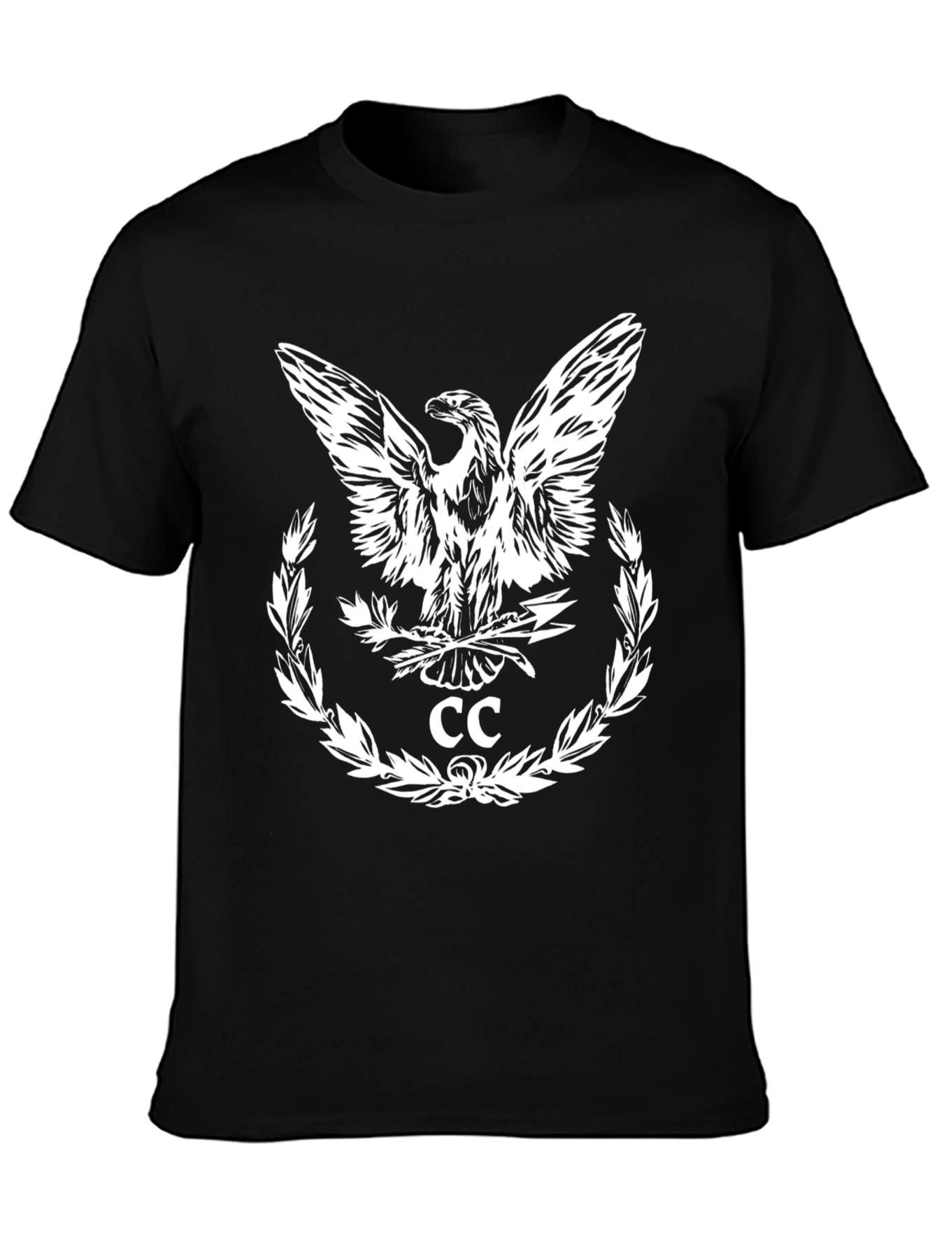 Eagle Emblem Black T-Shirt