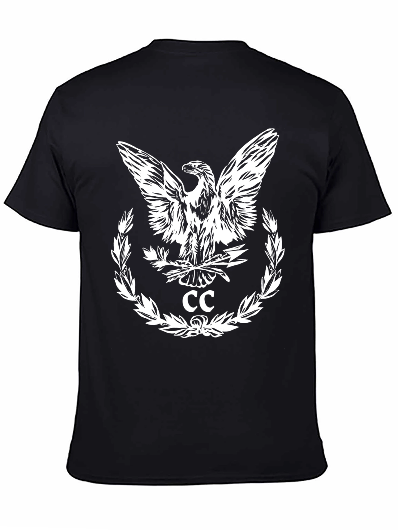 Eagle Emblem Black T-Shirt