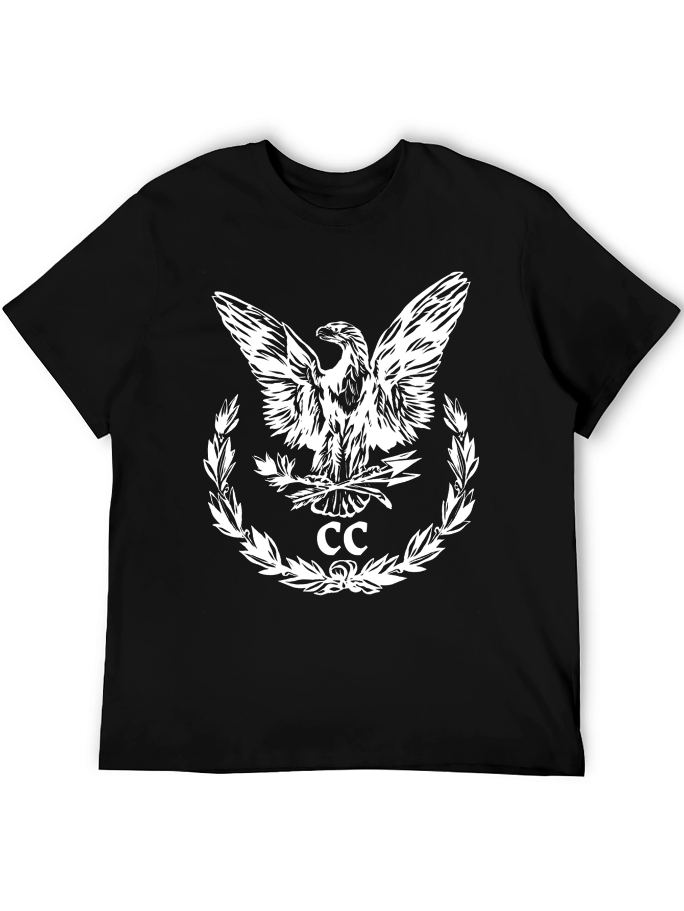 Eagle Emblem Black T-Shirt