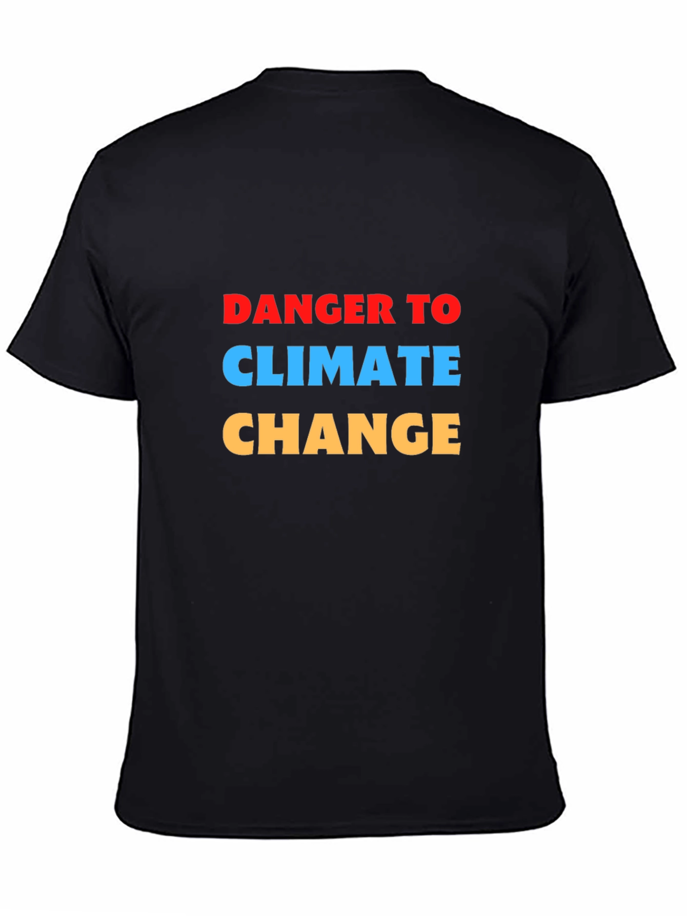 Danger to Climate Change Graphic T-Shirt