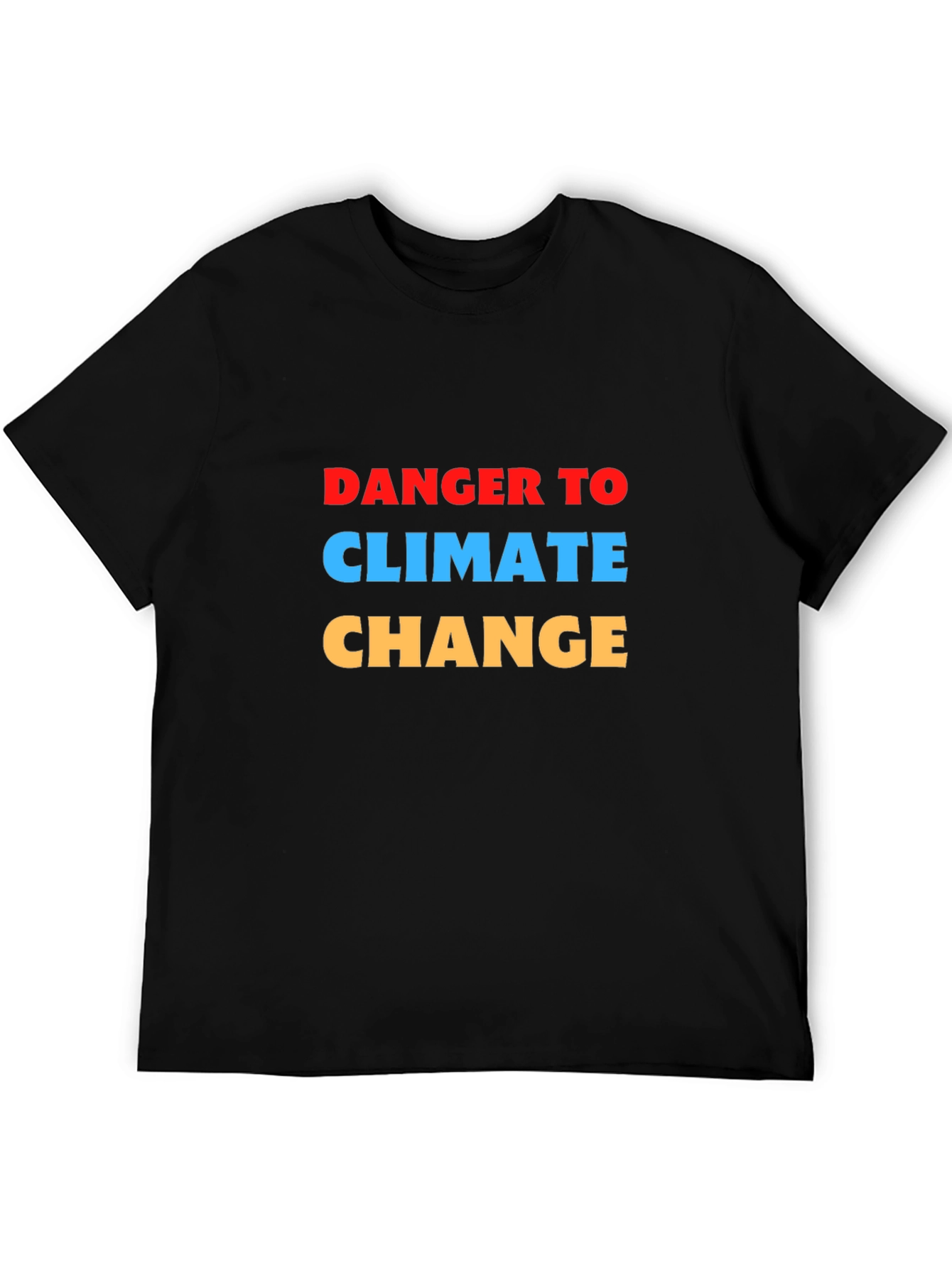 Danger to Climate Change Graphic T-Shirt
