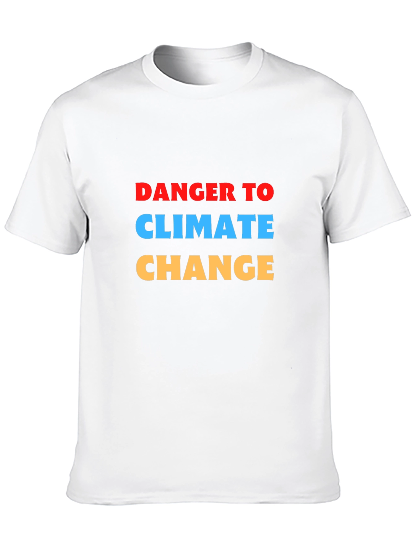 Danger to Climate Change Graphic T-Shirt