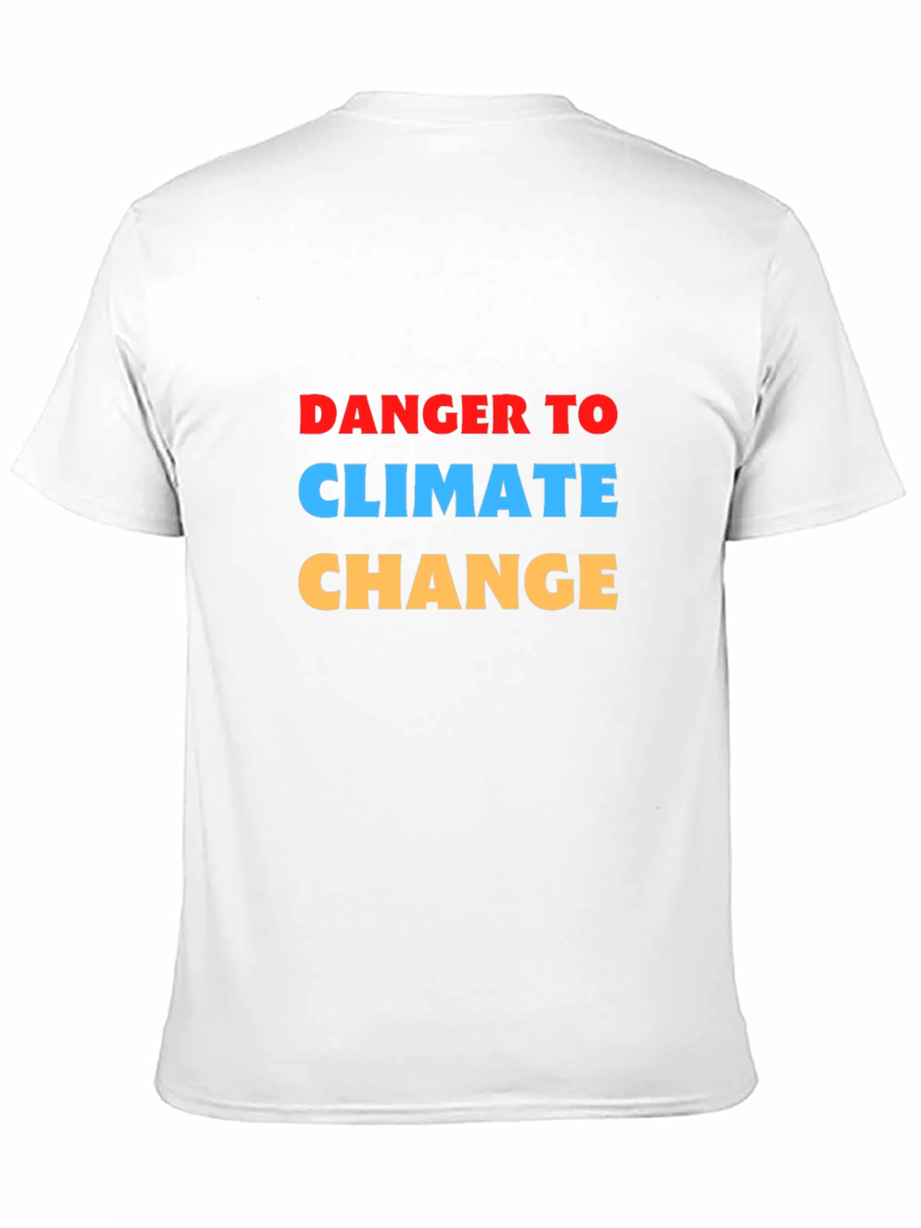 Danger to Climate Change Graphic T-Shirt