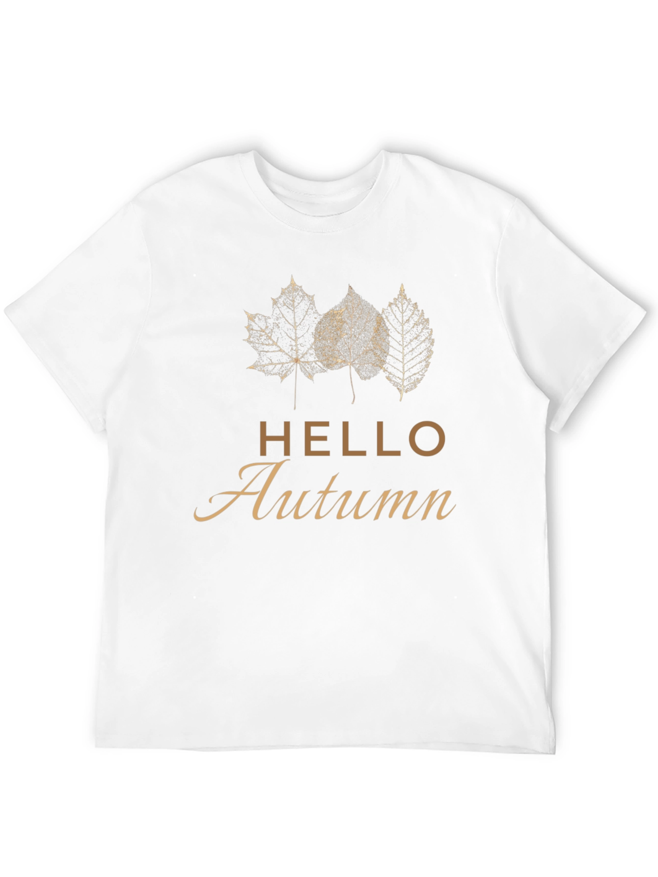 Hello Autumn Graphic Tee - Fall Fashion