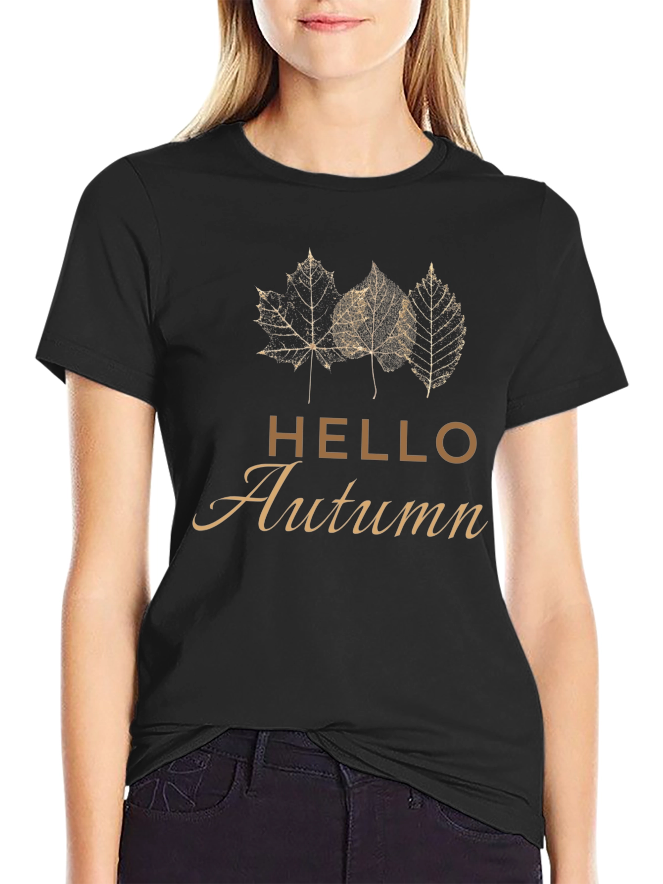 Hello Autumn Graphic Tee - Fall Fashion