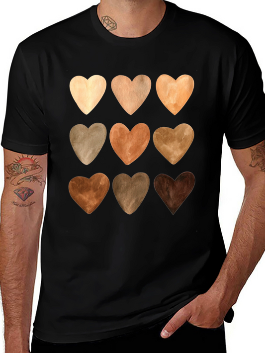Diversity Love Tee - Nine Heart Tones Unity T-Shirt