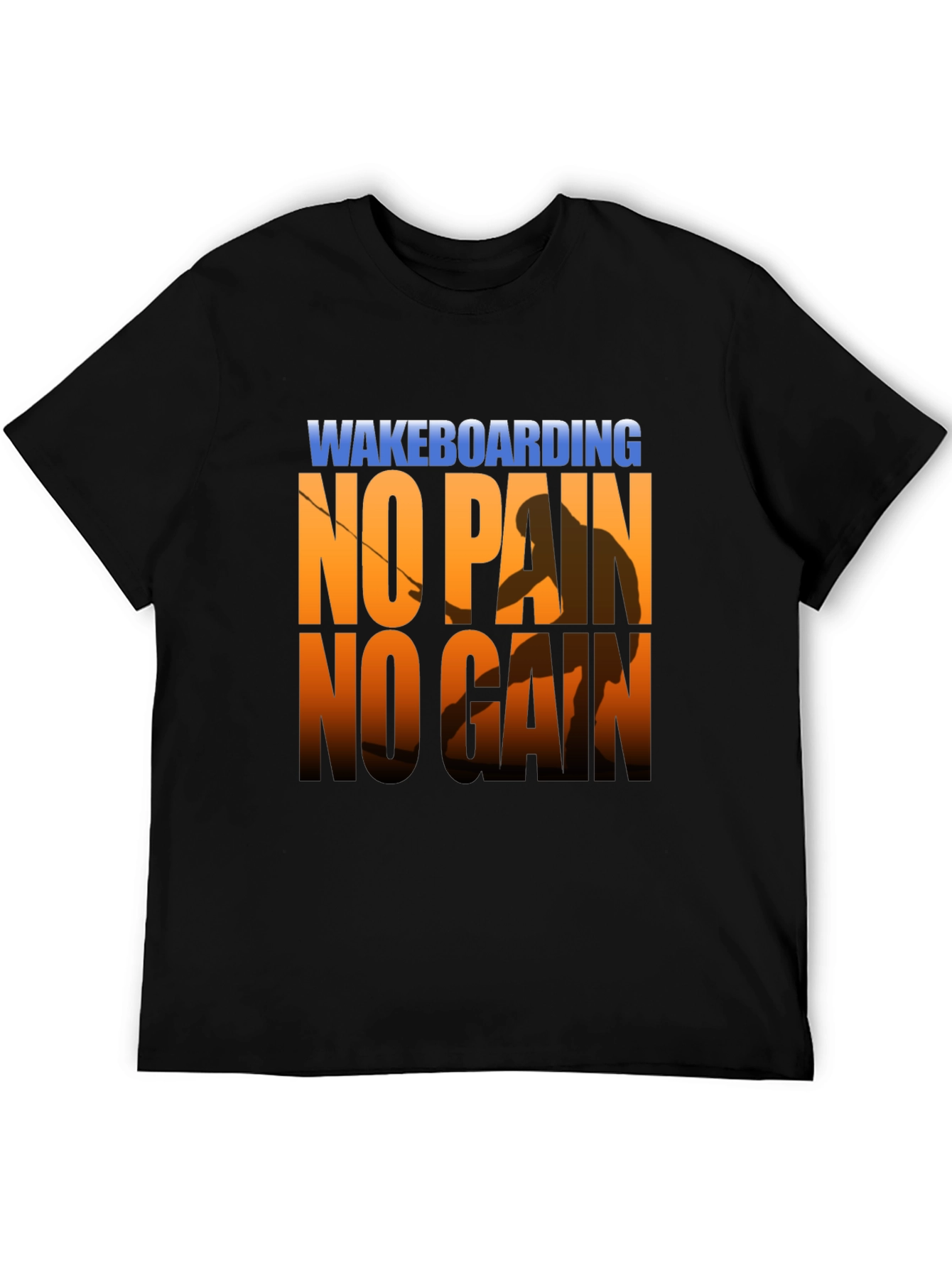 Wakeboarding No Pain No Gain T-Shirt