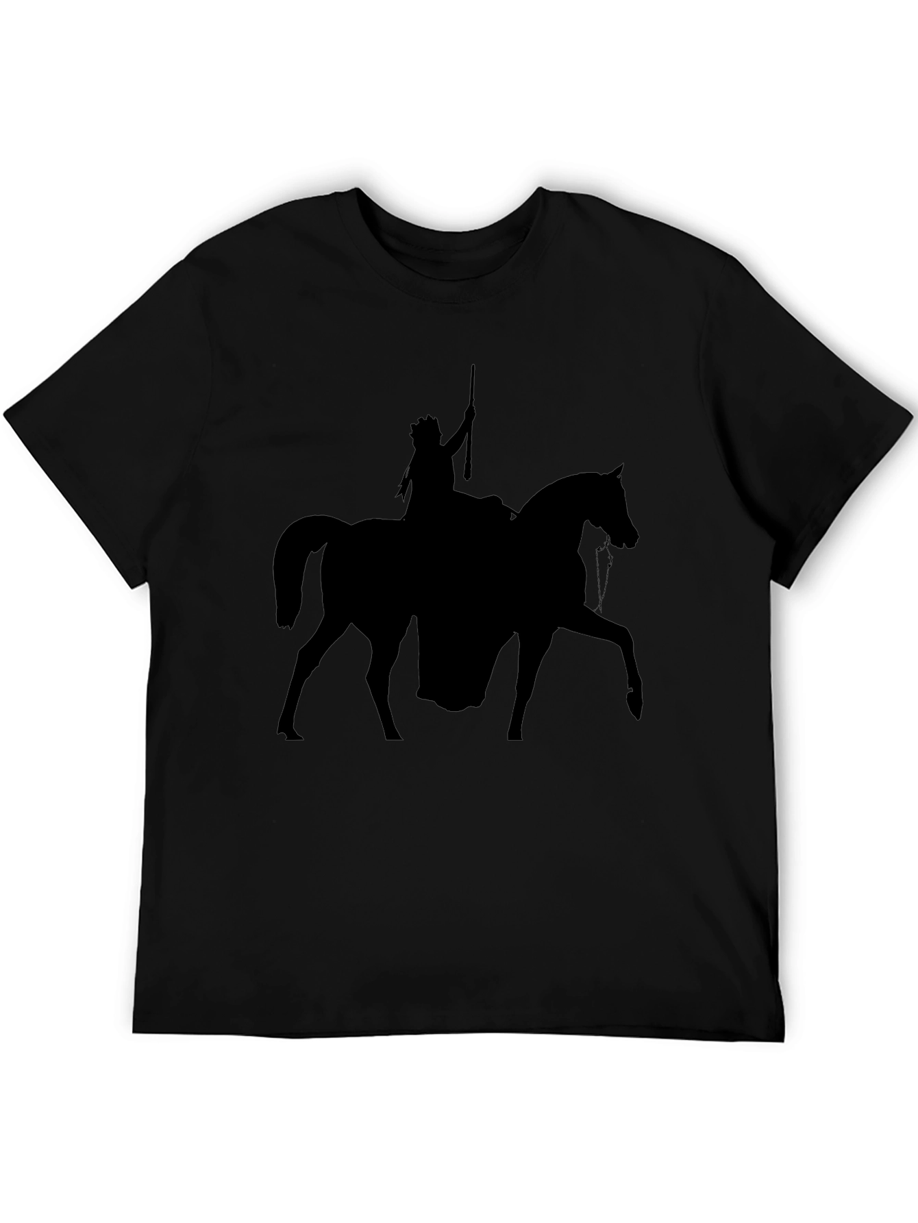 Native American Horse Rider Graphic Tee
