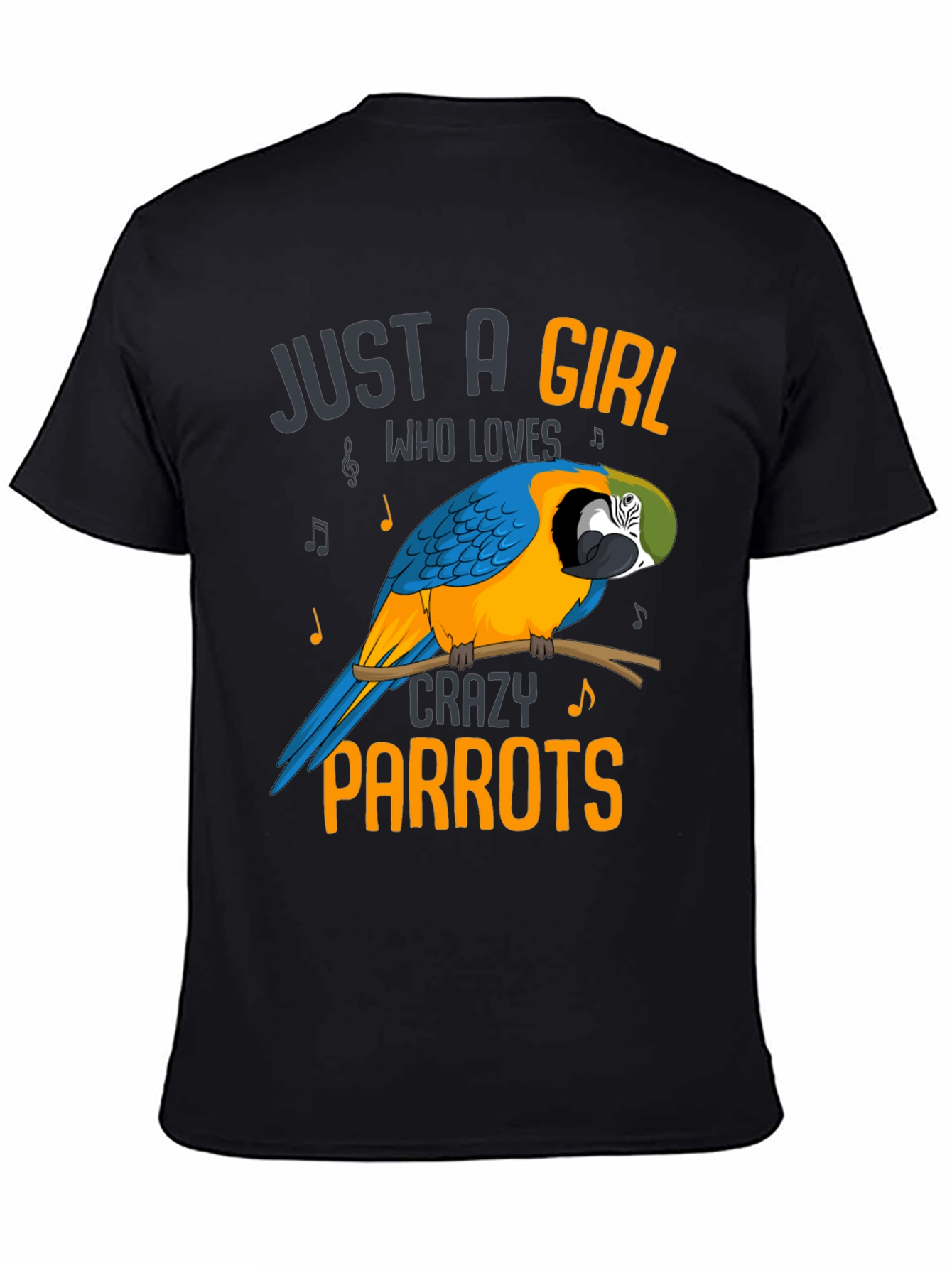Just a Girl Who Loves Crazy Parrots T-Shirt