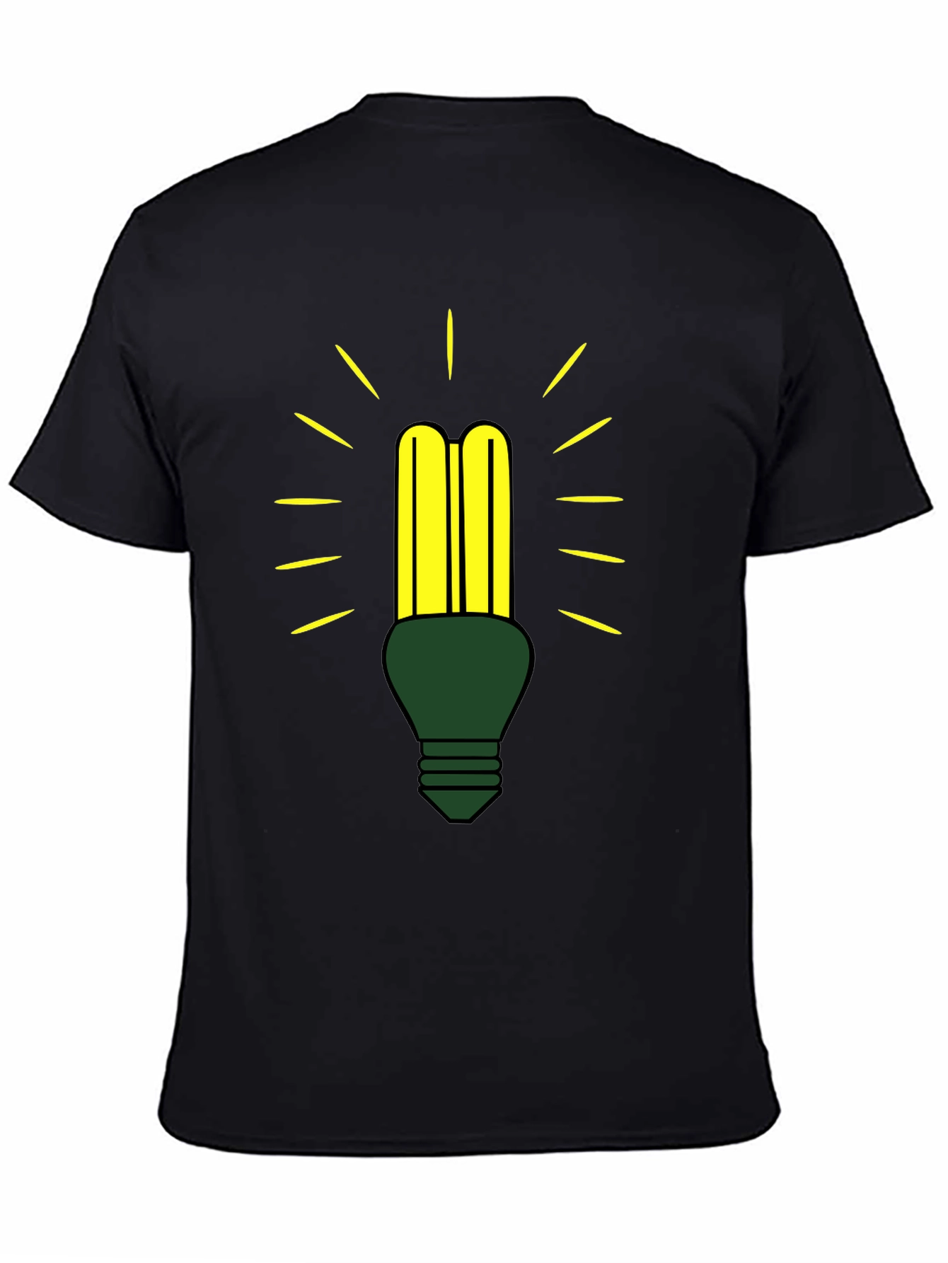 Eco-Friendly Light Bulb Graphic Tee
