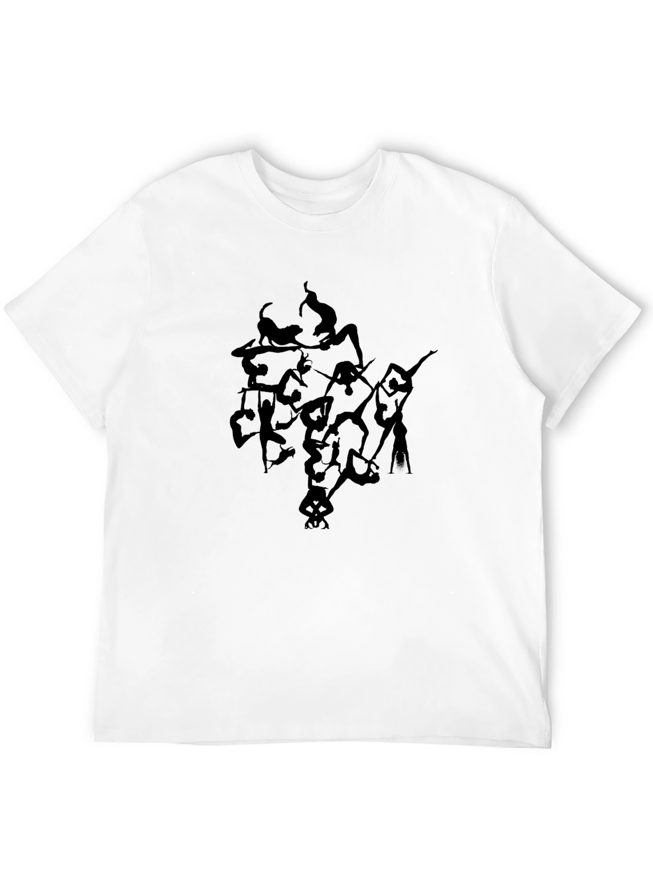 Abstract Silhouette Graphic Tee