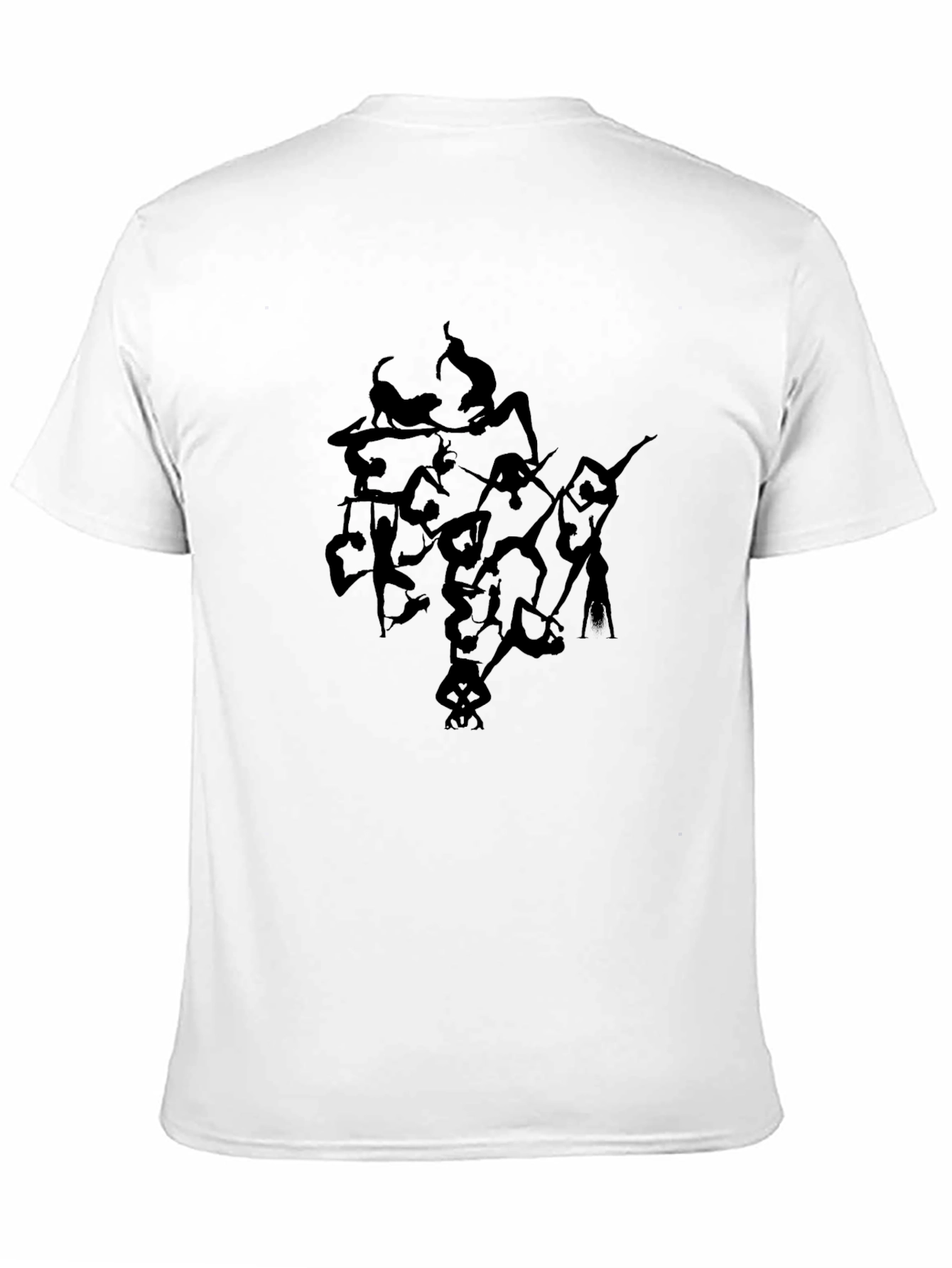 Abstract Silhouette Graphic Tee