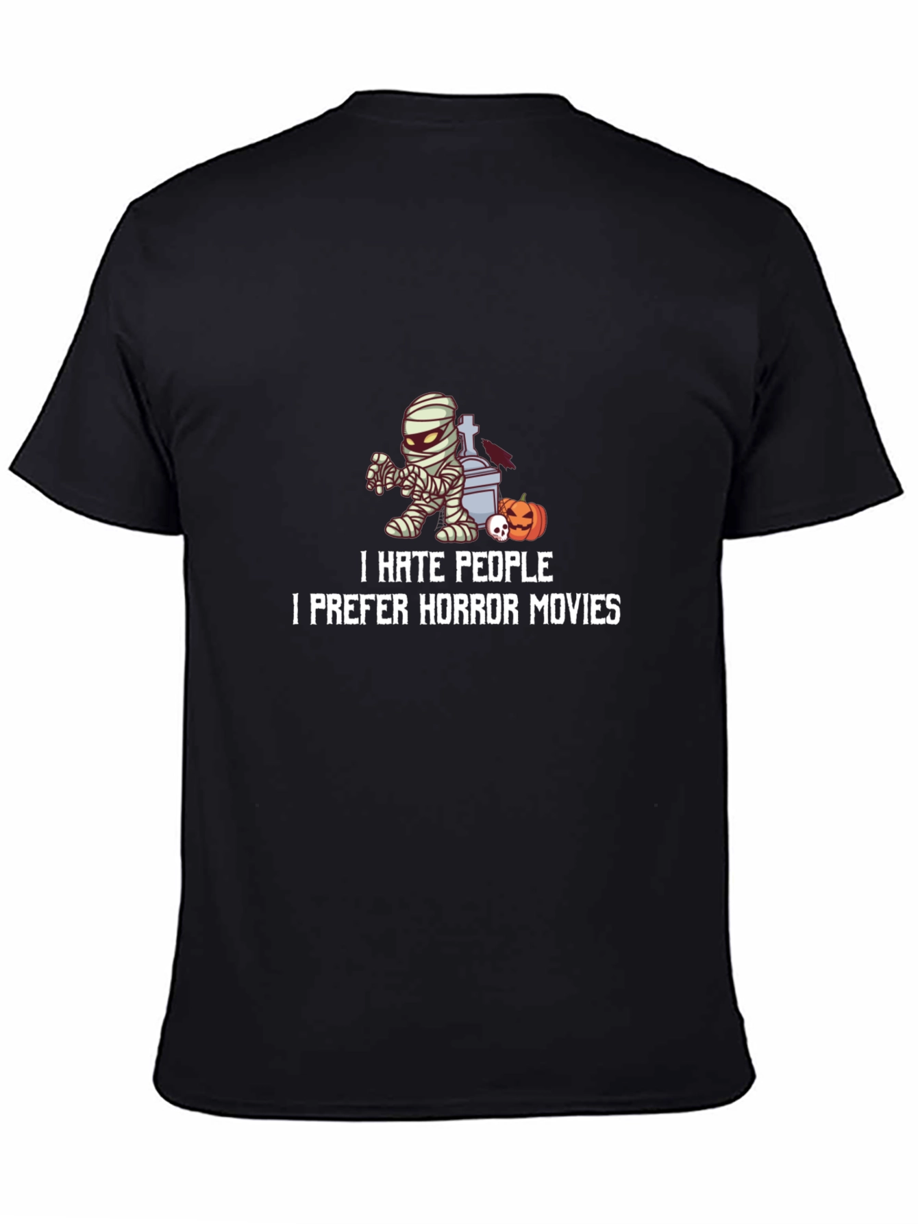 I Hate People Horror Movies Graphic Tee
