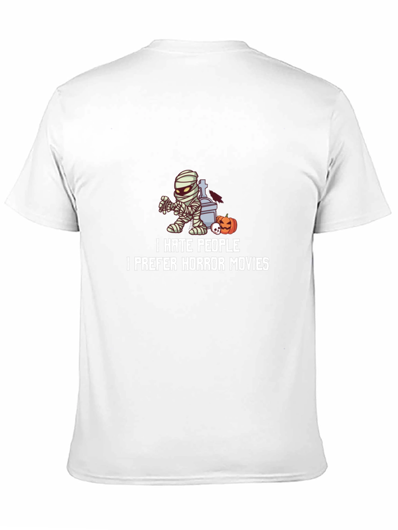 I Hate People Horror Movies Graphic Tee