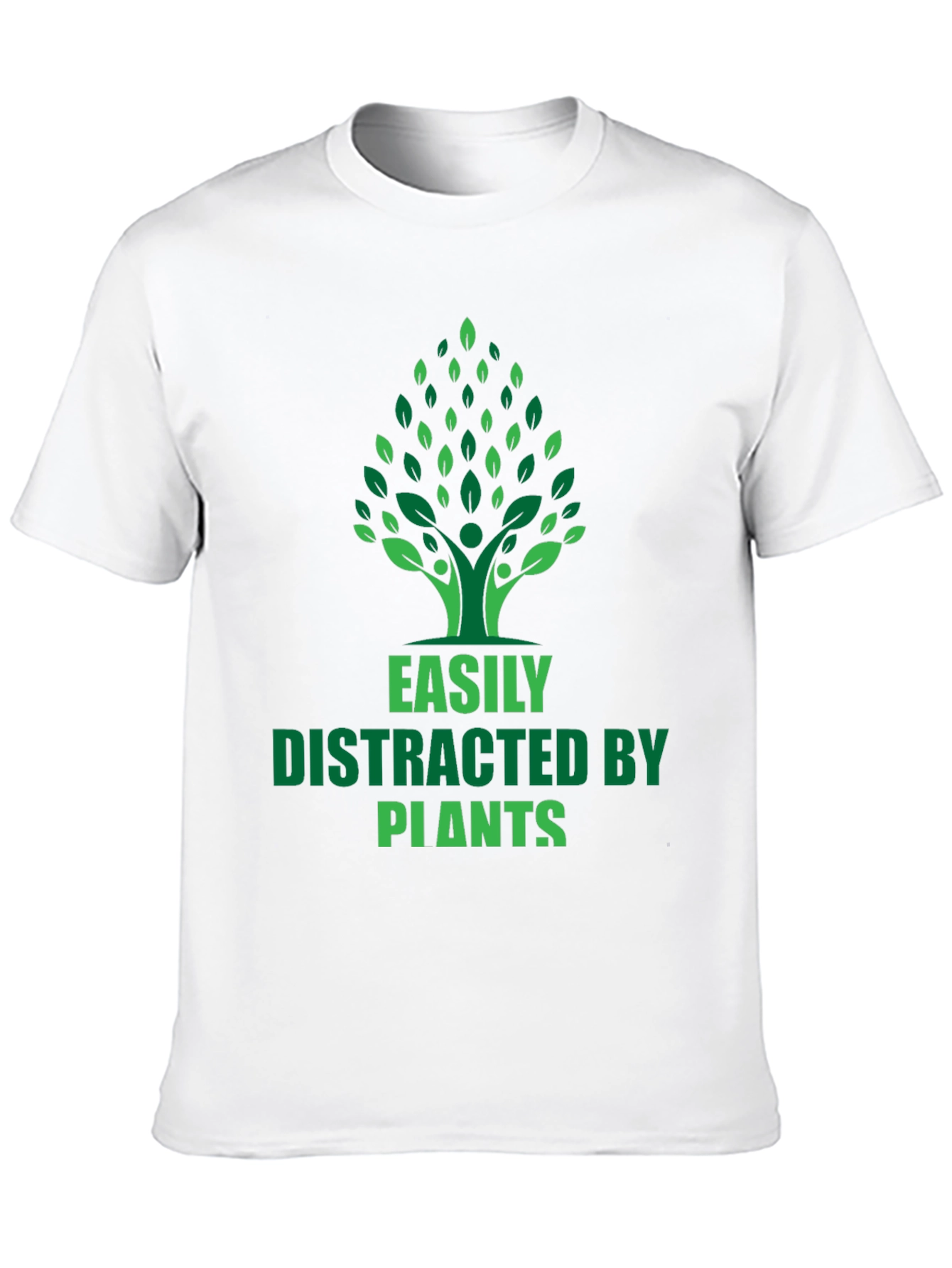 Easily Distracted by Plants Graphic T-Shirt