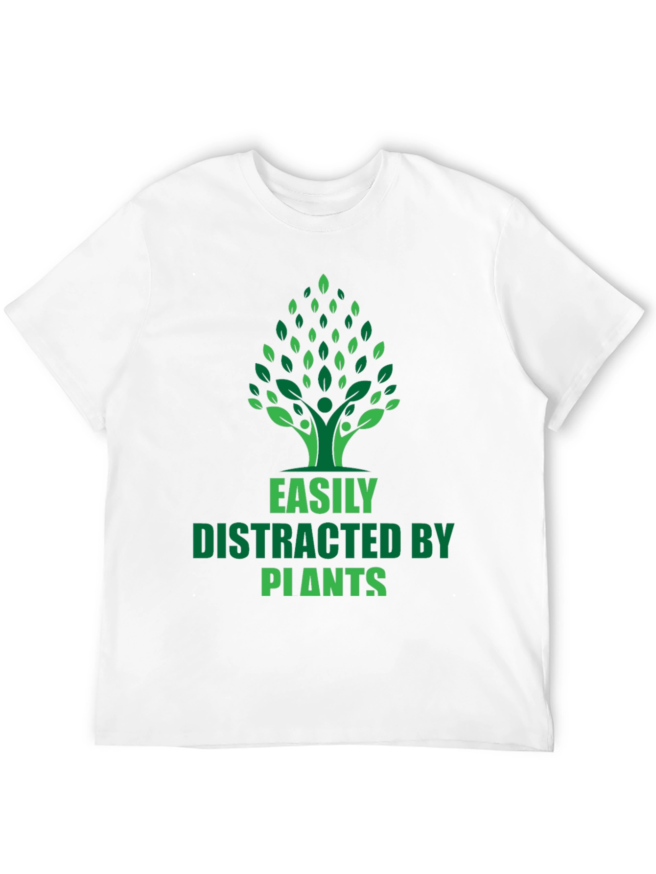 Easily Distracted by Plants Graphic T-Shirt