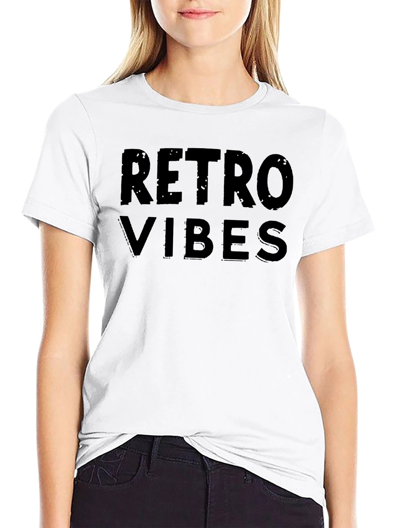 Retro Vibes Graphic T-Shirt - Trendy Casual Wear
