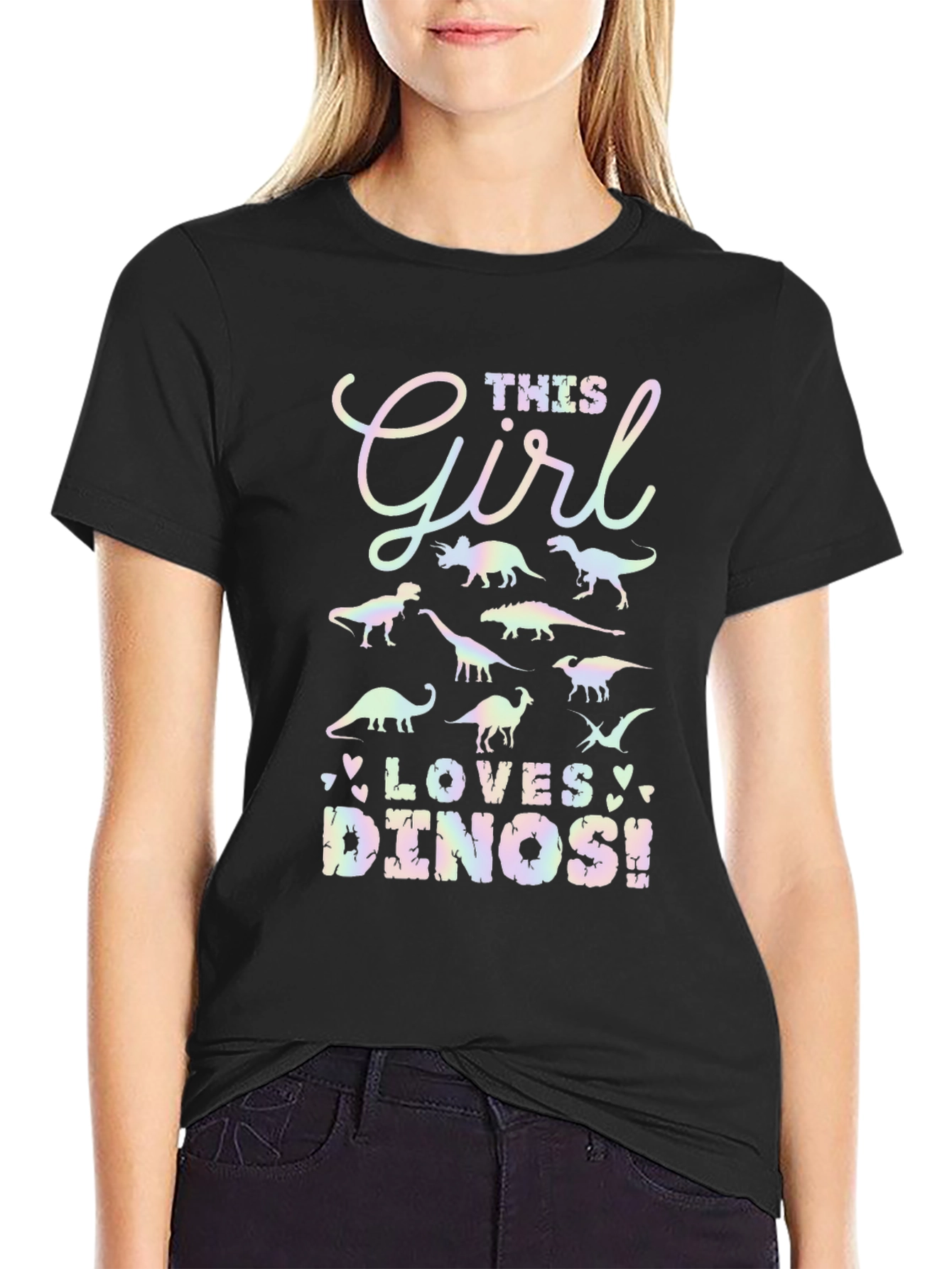 This Girl Loves Dinos T-Shirt