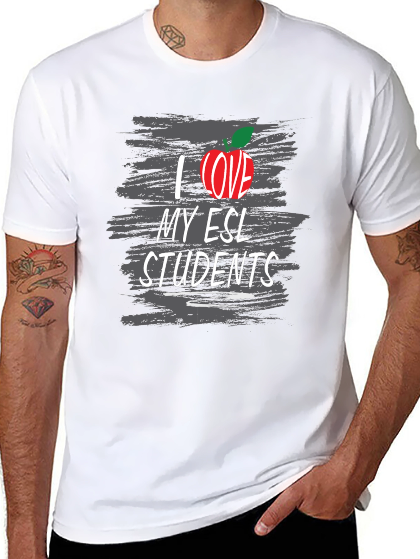 I Love My ESL Students Teacher T-Shirt