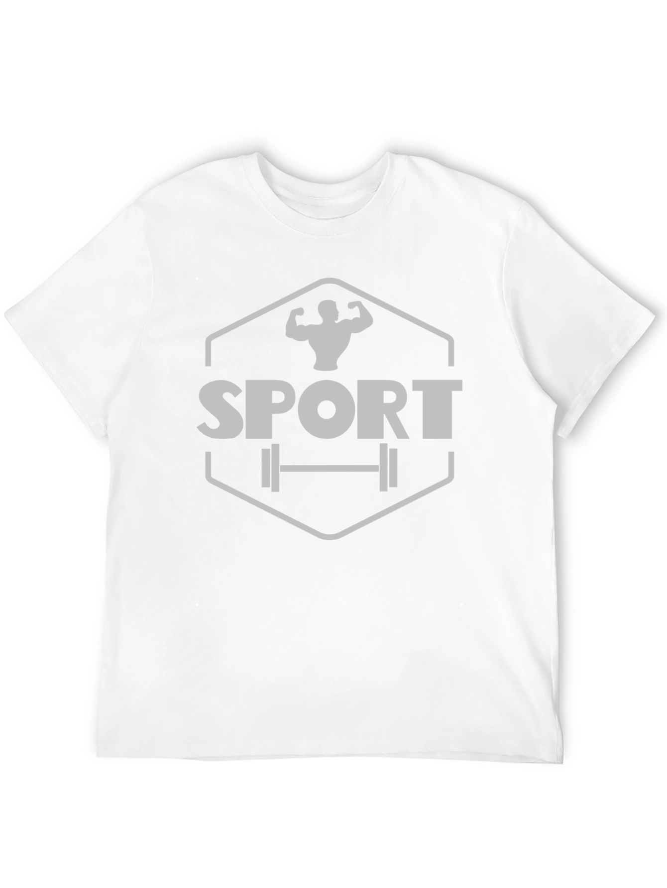 Mens Black Sport Graphic T-Shirt