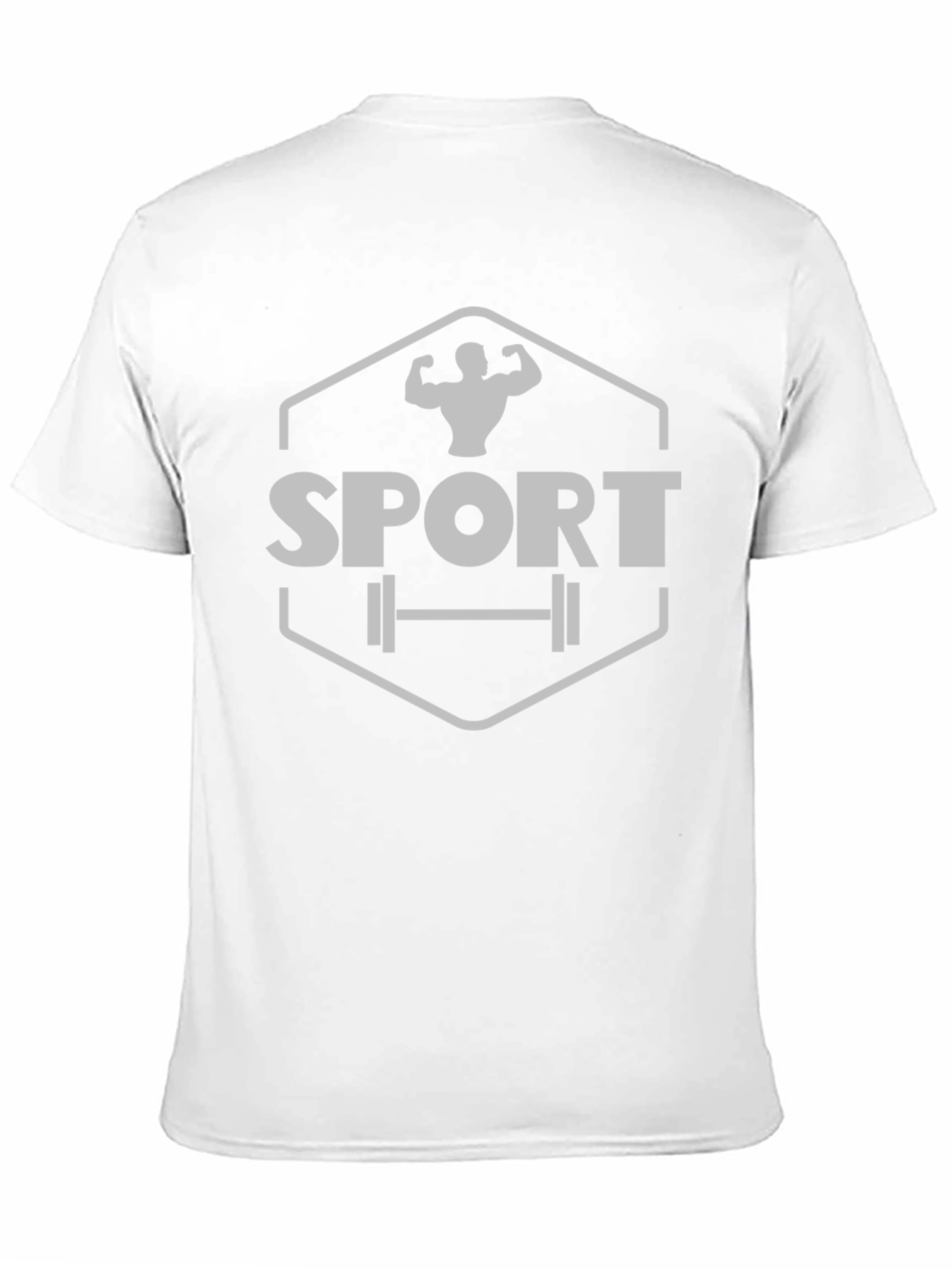 Mens Black Sport Graphic T-Shirt