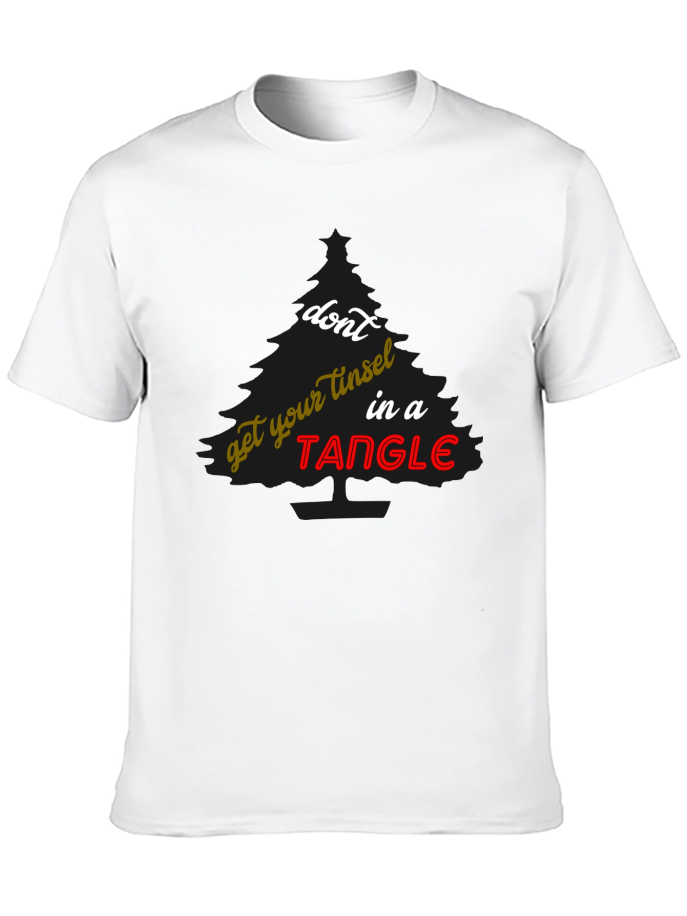 Tinsel in a Tangle Graphic Tee