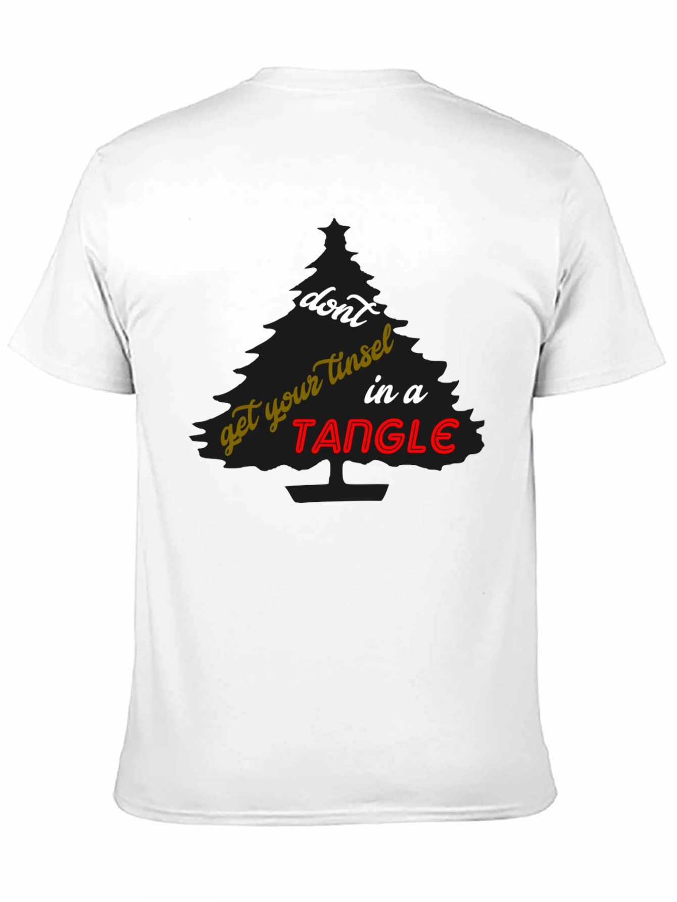 Tinsel in a Tangle Graphic Tee