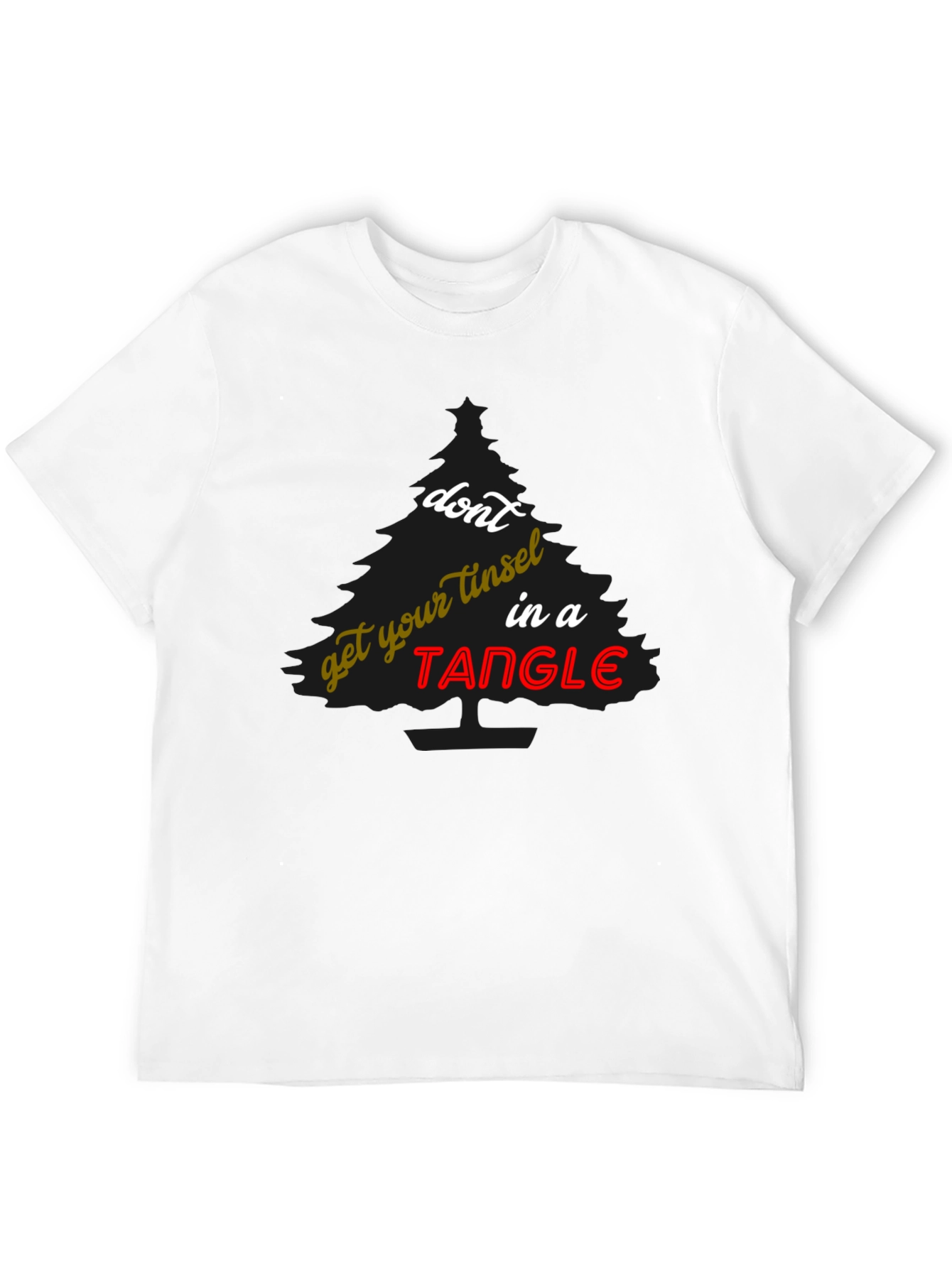 Tinsel in a Tangle Graphic Tee