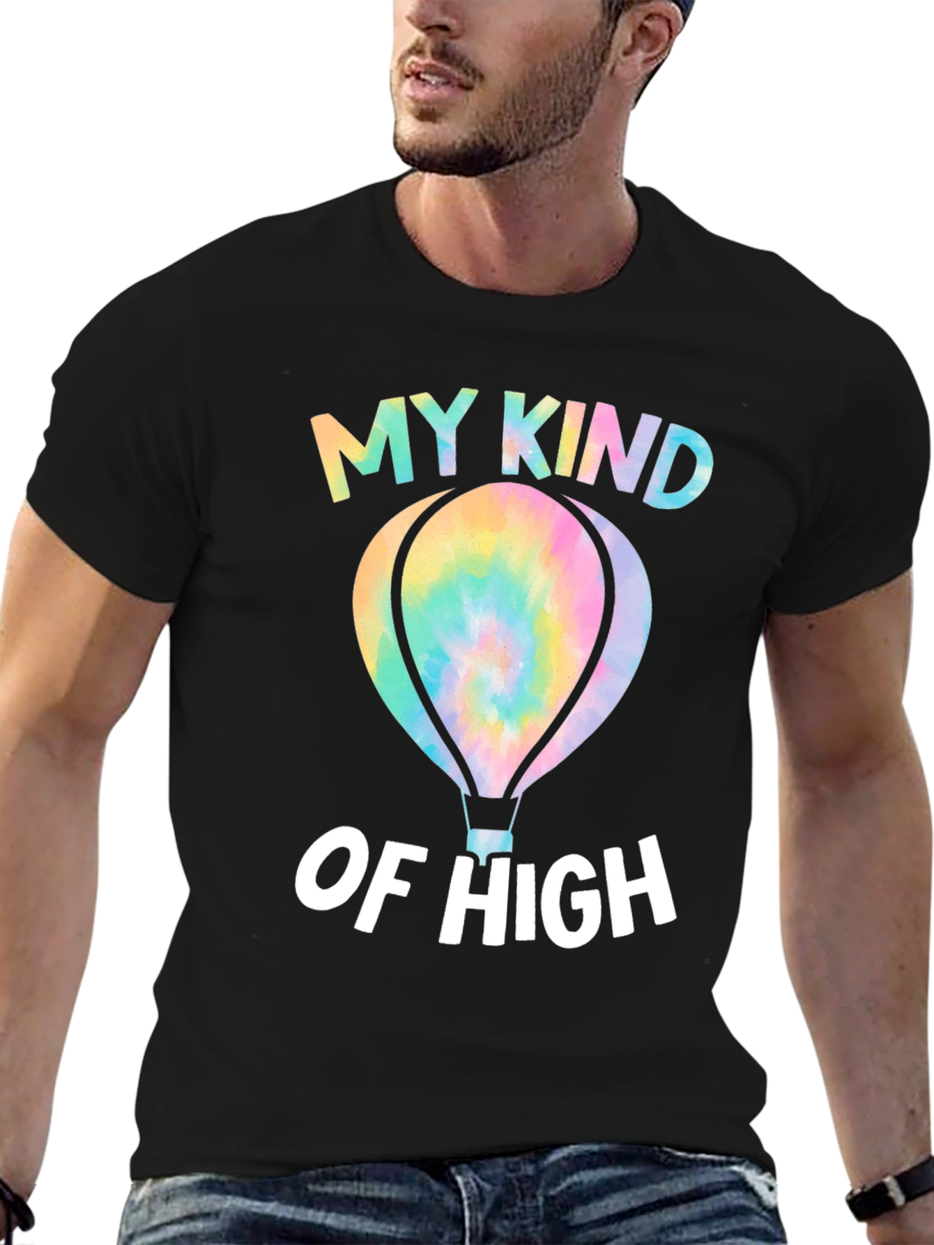 My Kind of High Hot Air Balloon Graphic Tee