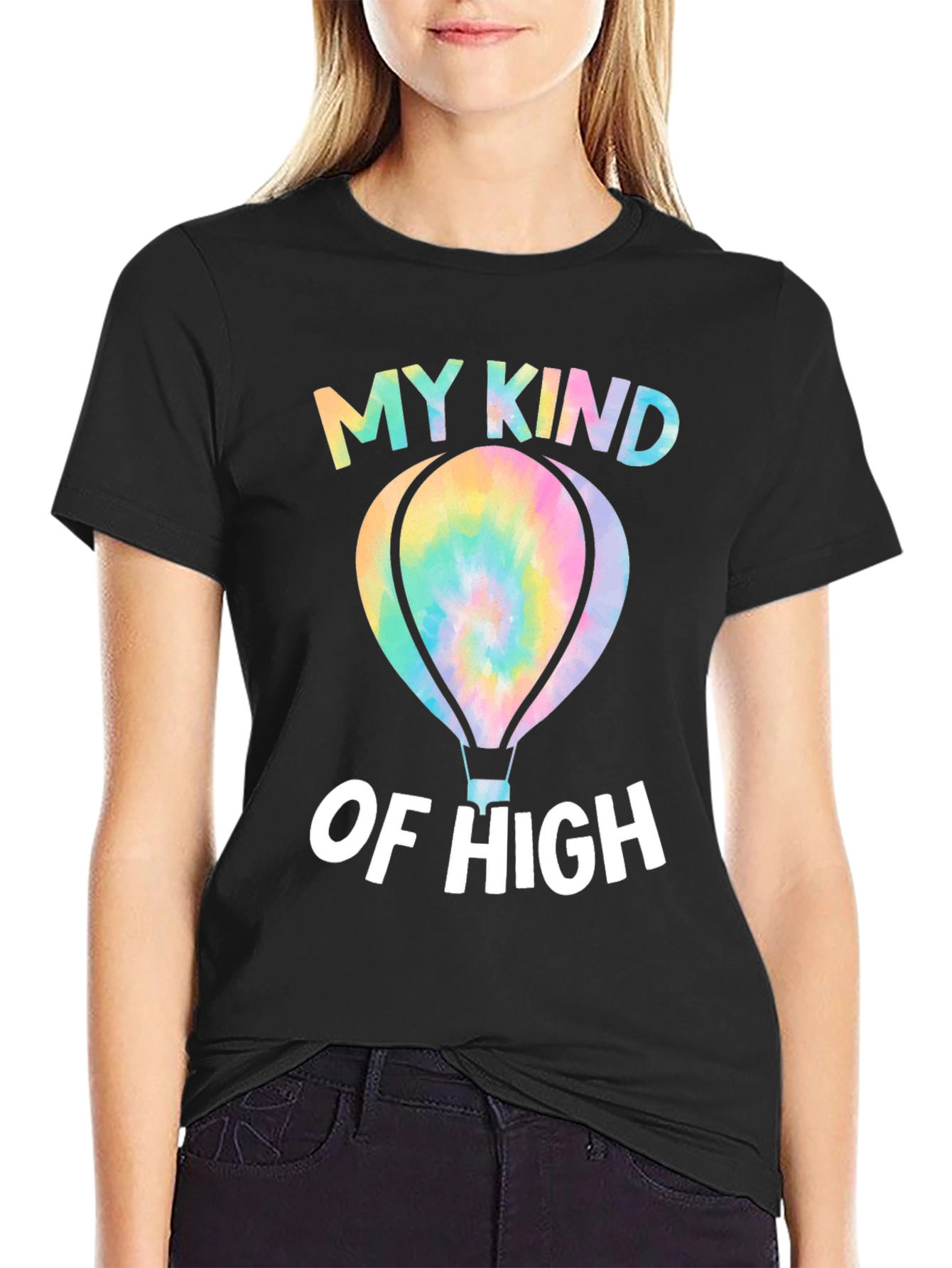 My Kind of High Hot Air Balloon Graphic Tee