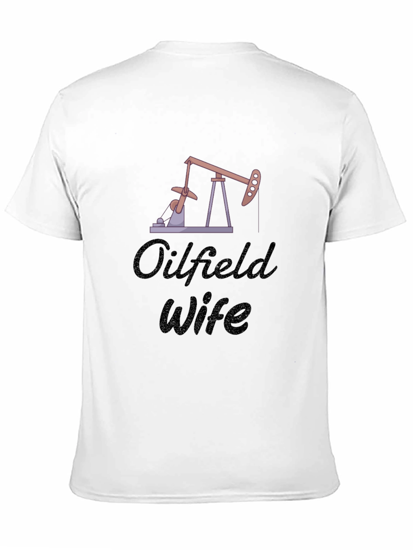 Oilfield Wife Graphic Tee - Black