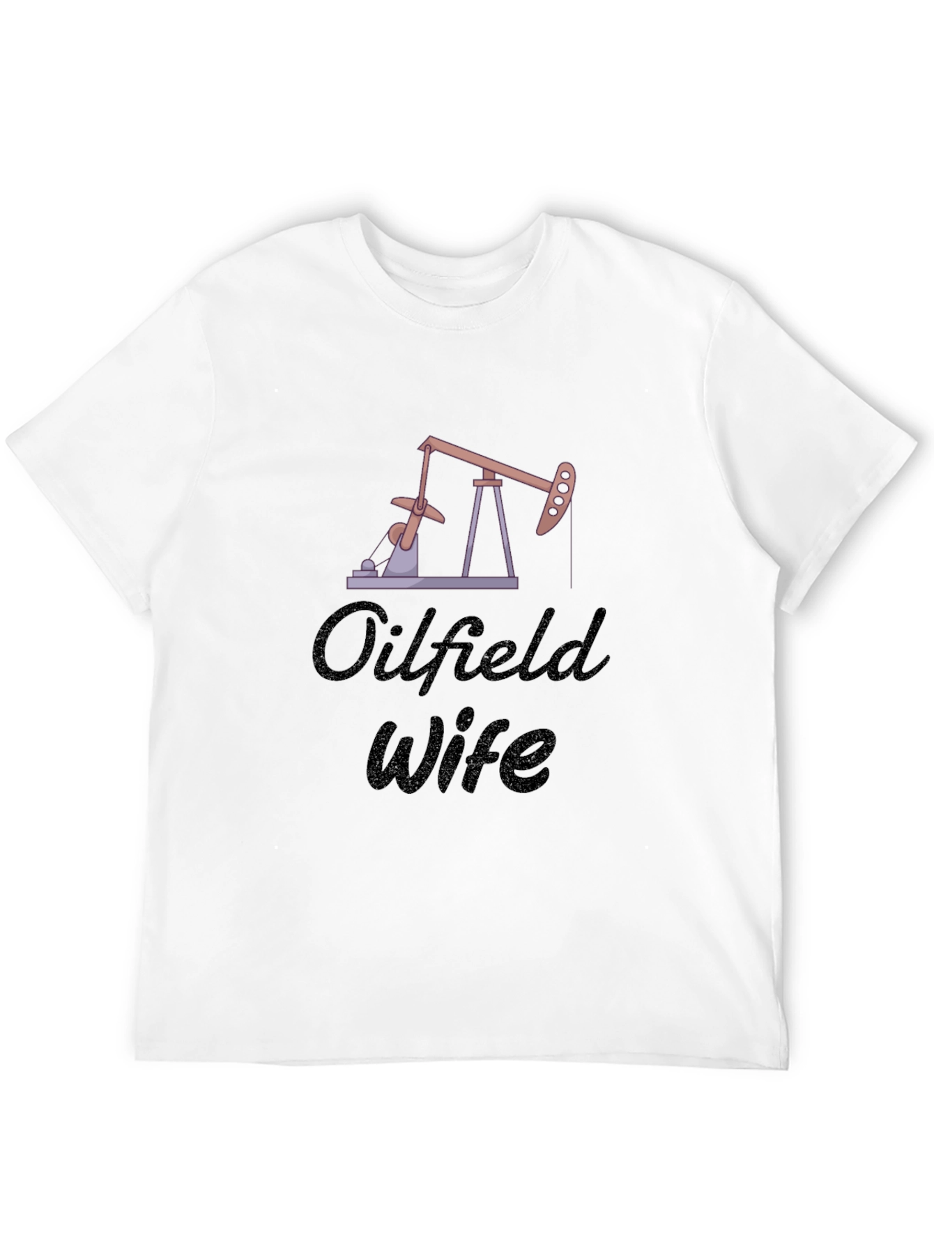 Oilfield Wife Graphic Tee - Black