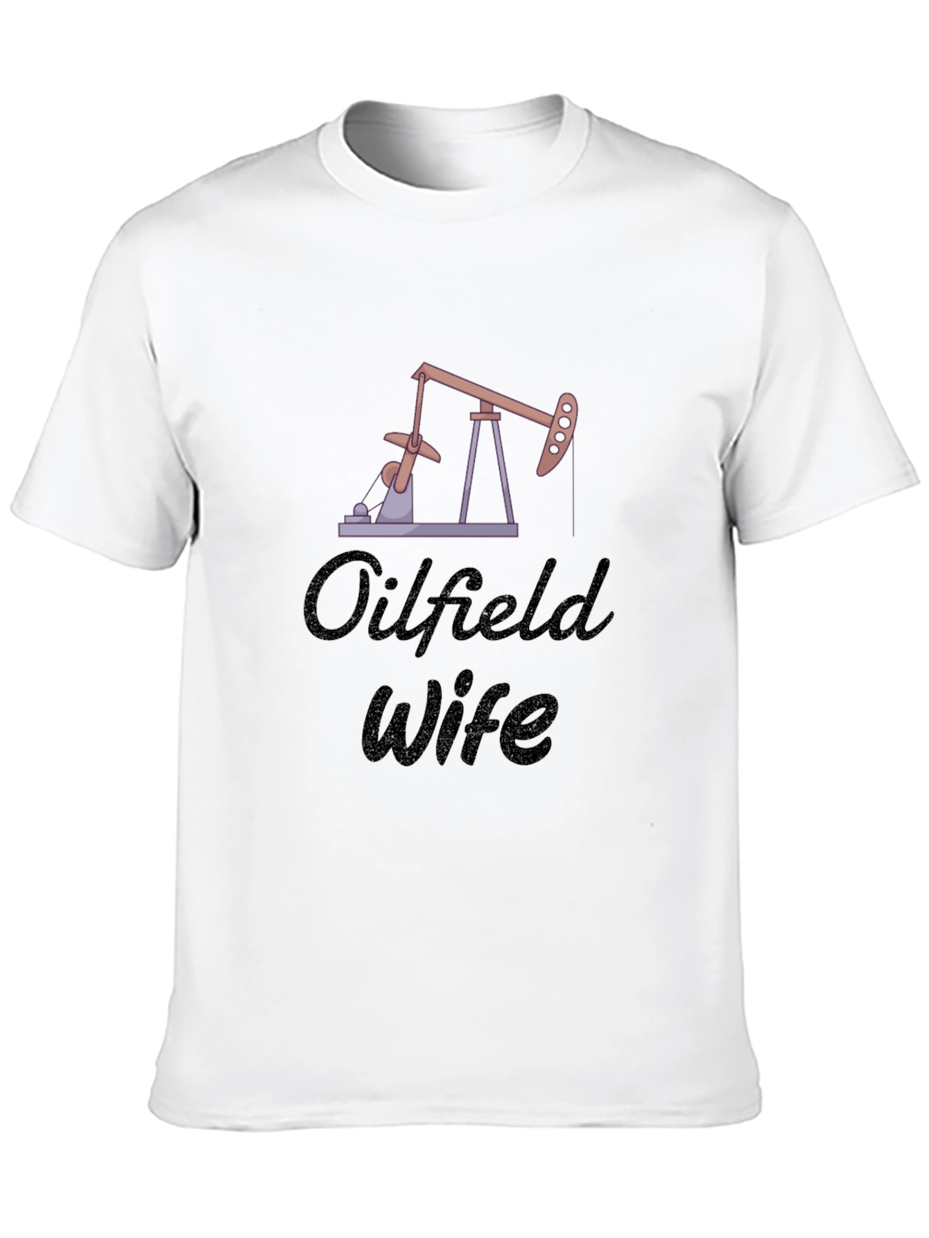 Oilfield Wife Graphic Tee - Black