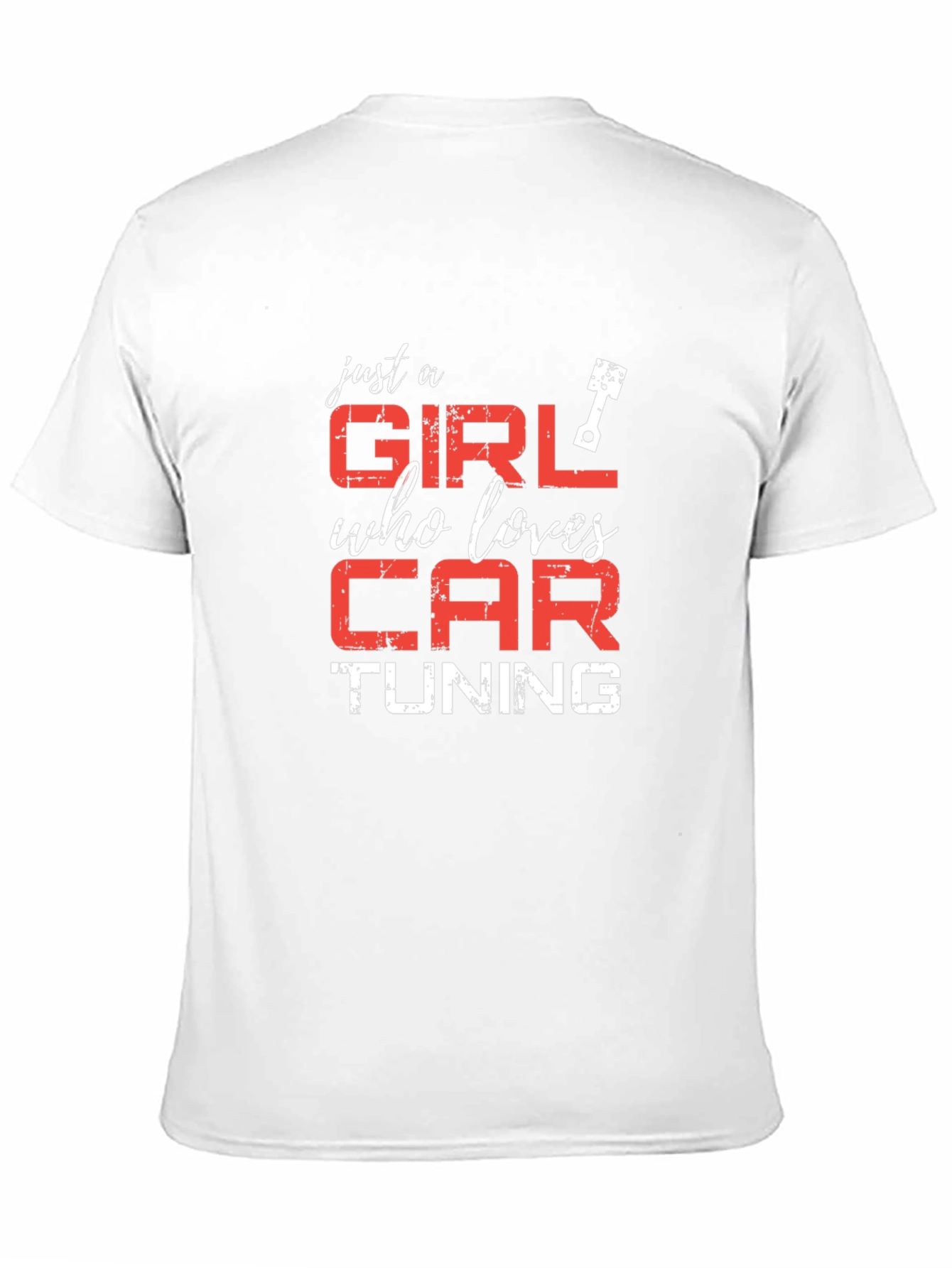 Girl Who Loves Car Tuning Graphic Tee