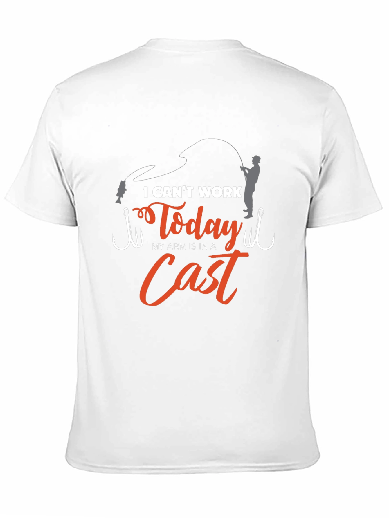I Cant Work Today Fishing T-Shirt