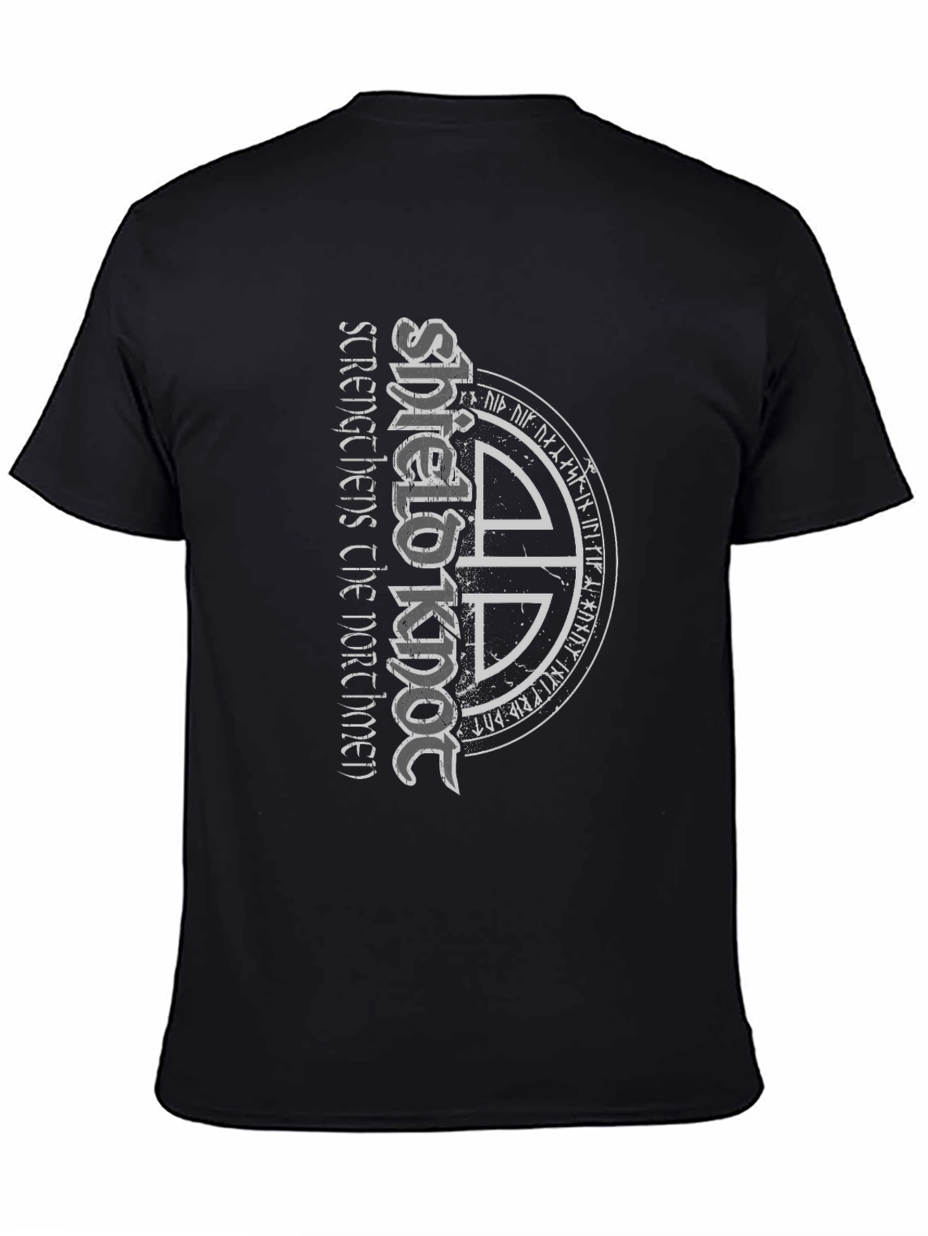 Strengthens the Northmen Black T-Shirt