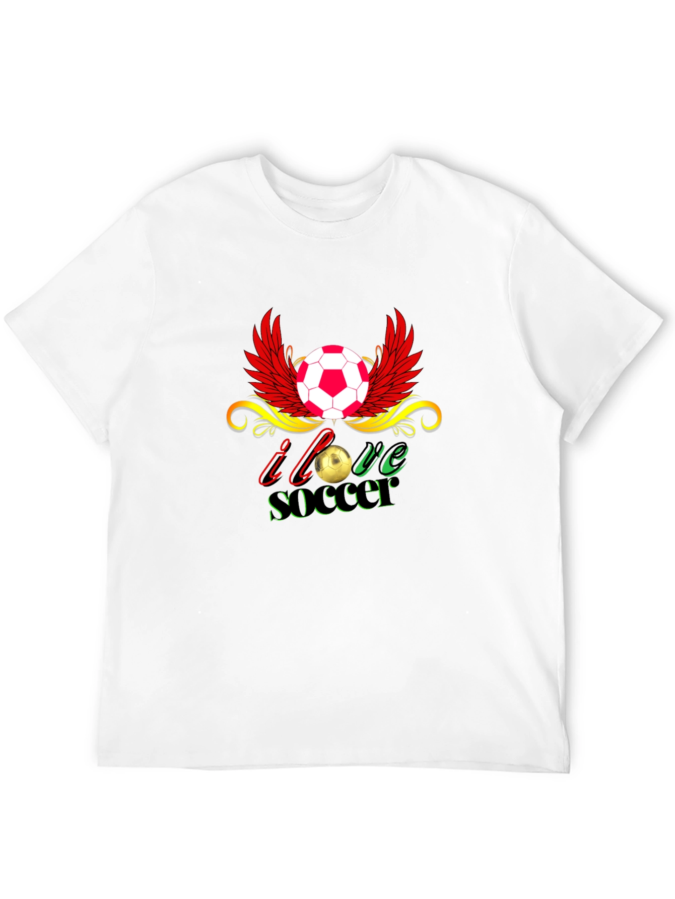 I Love Soccer T-Shirt
