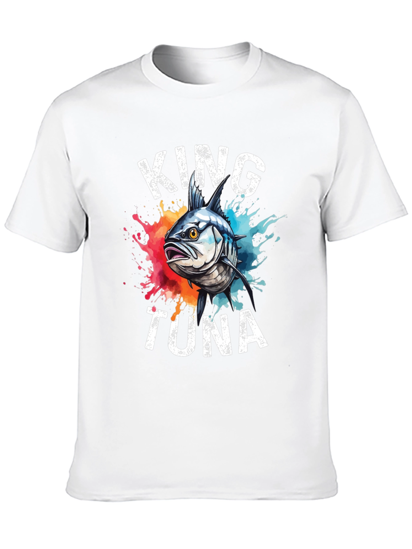 King Tuna Graphic T-Shirt - Mens Black Tee