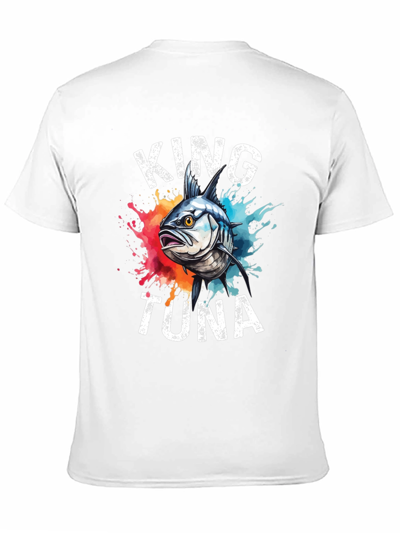 King Tuna Graphic T-Shirt - Mens Black Tee