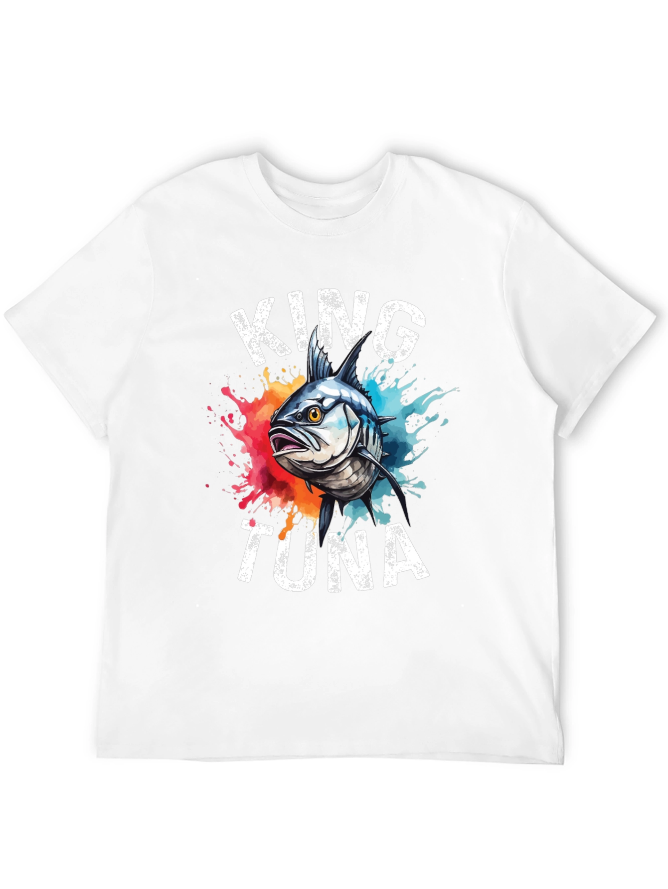 King Tuna Graphic T-Shirt - Mens Black Tee