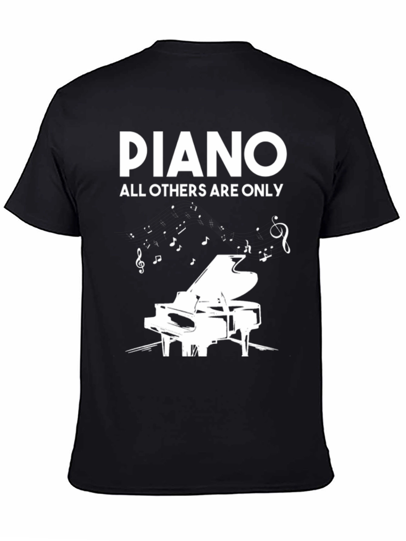 Piano Lovers T-Shirt - Music is My Life!