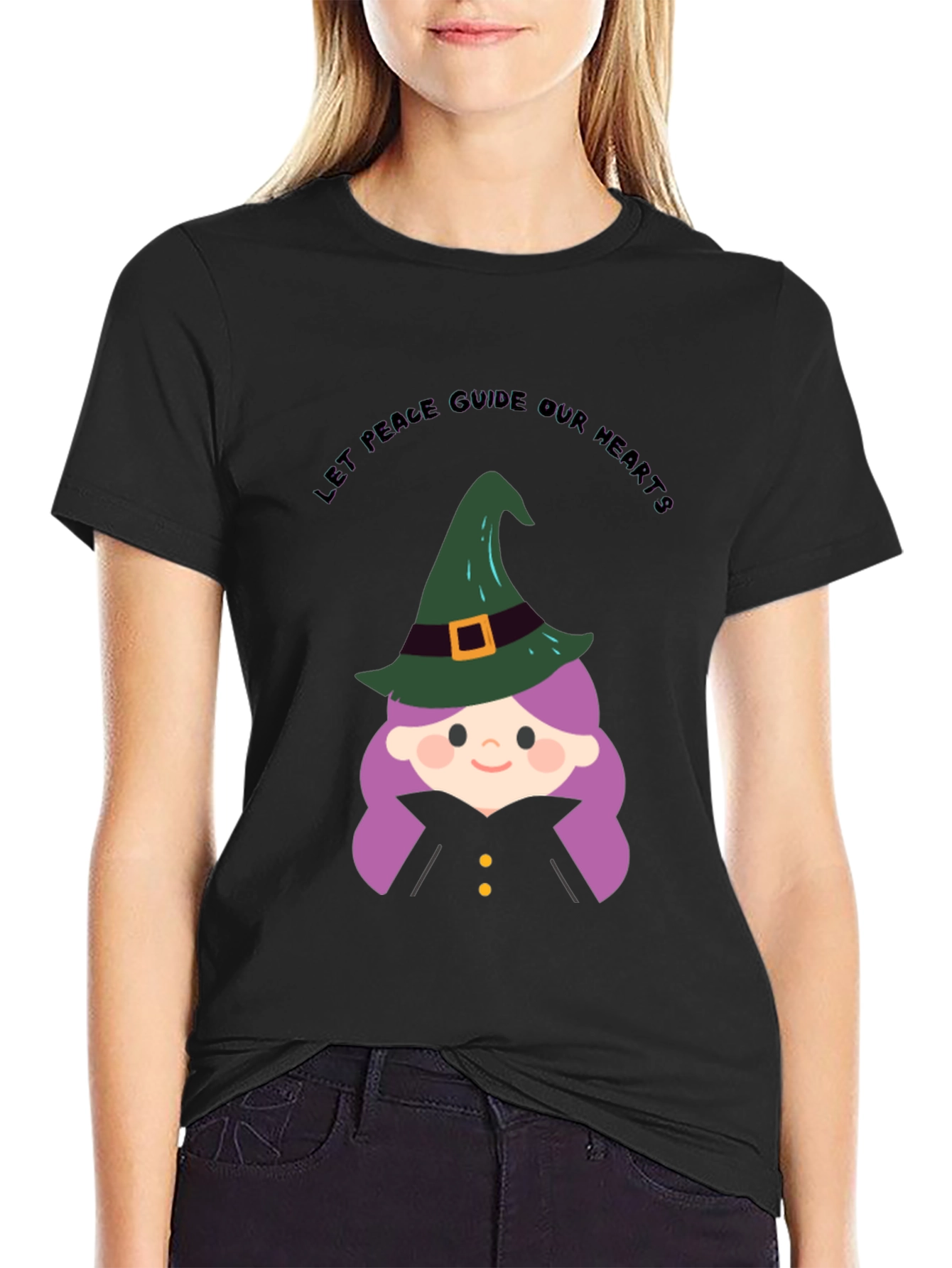 Peaceful Witch Graphic T-Shirt