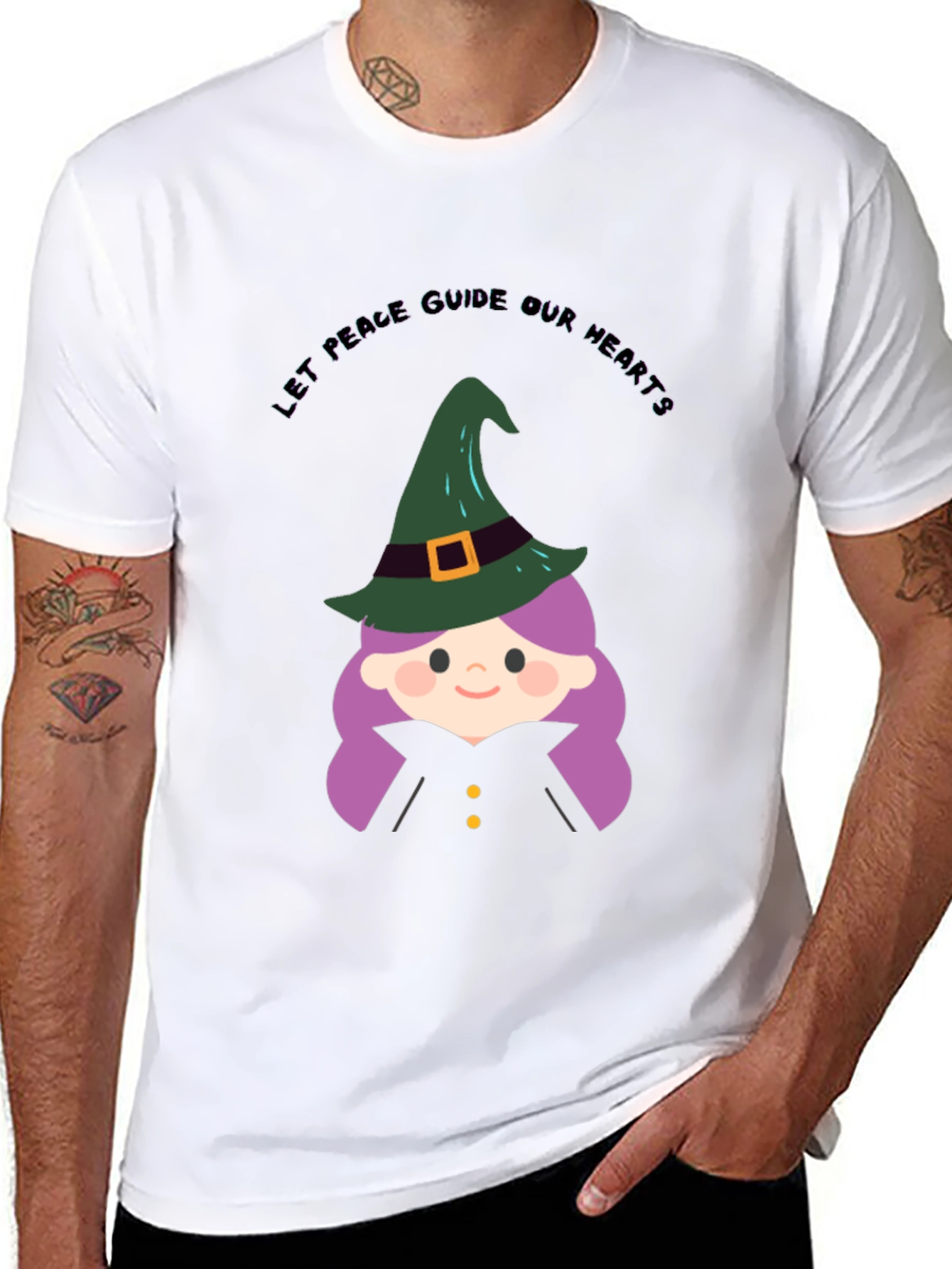 Peaceful Witch Graphic T-Shirt