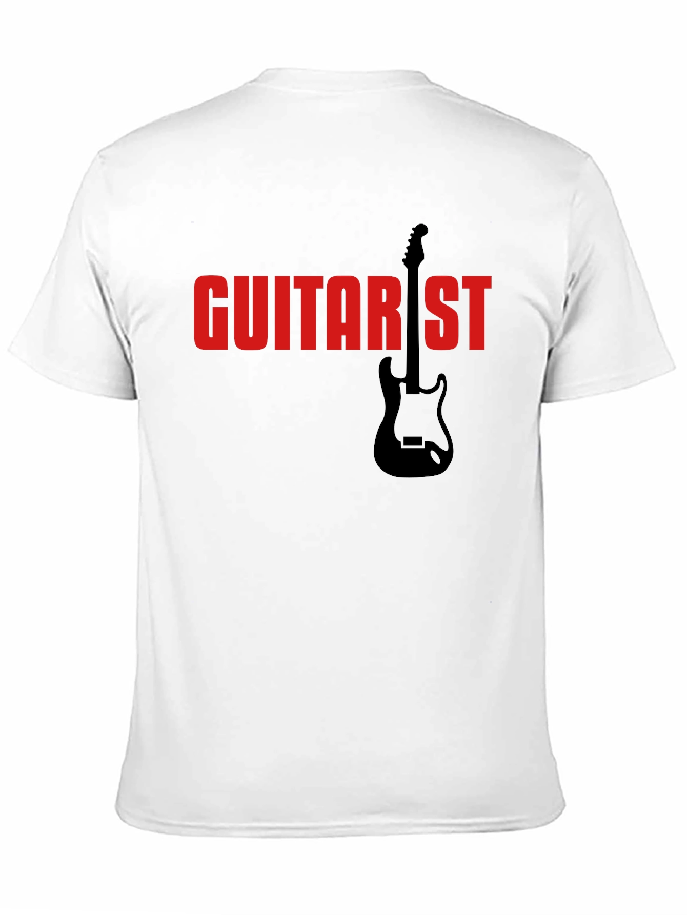Guitar Street Black Graphic Tee