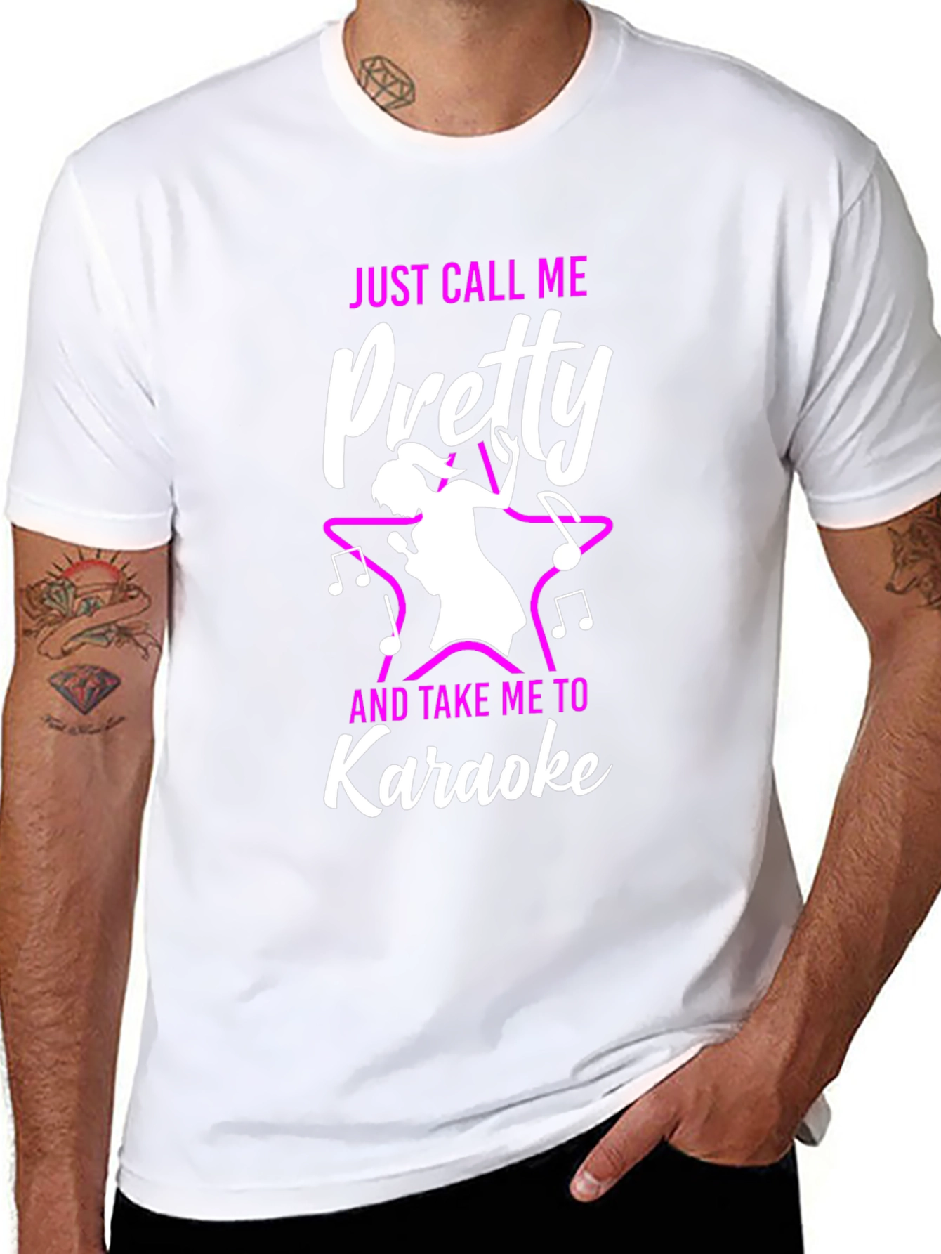 Just Call Me Pretty Karaoke T-Shirt