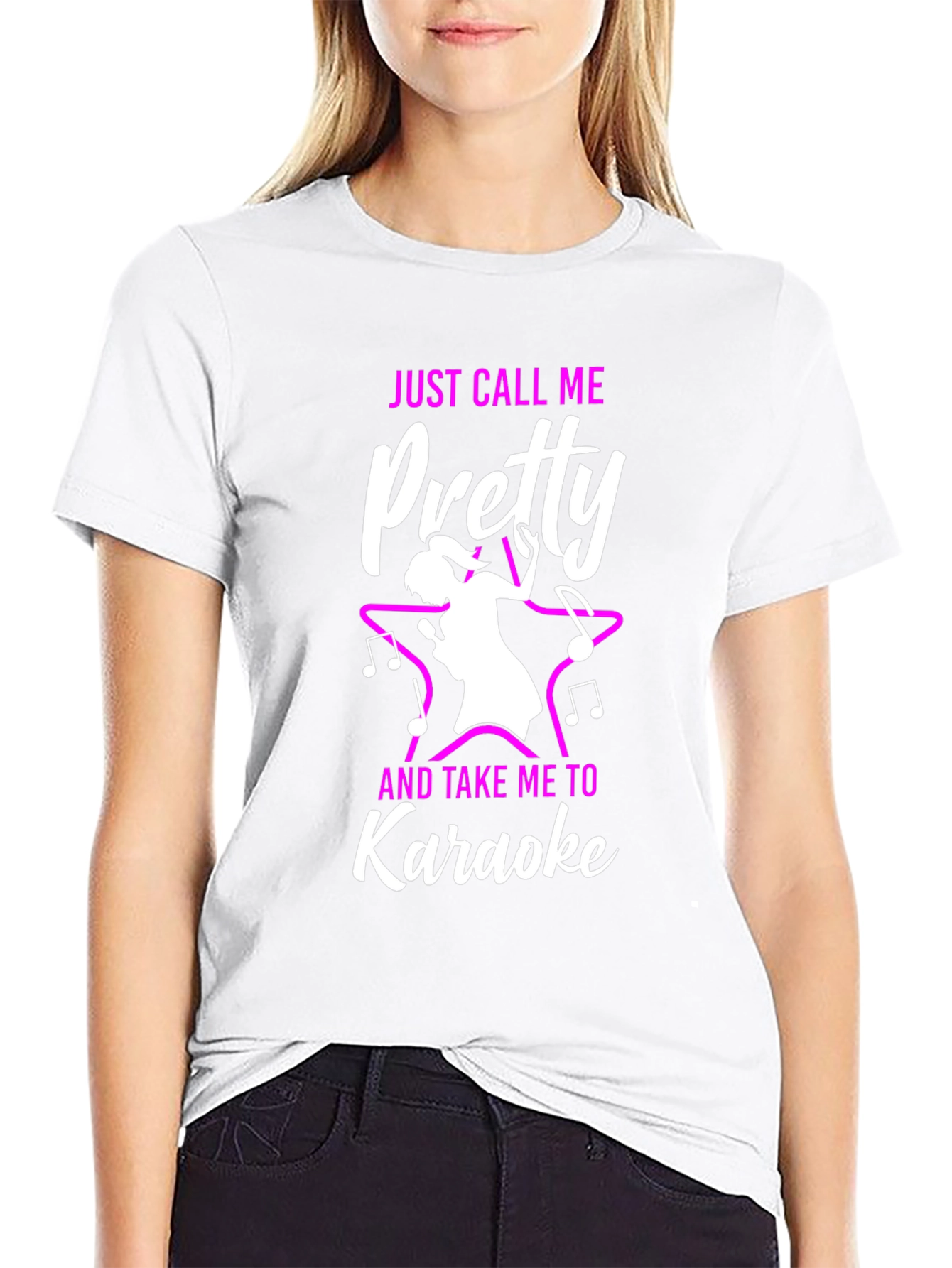 Just Call Me Pretty Karaoke T-Shirt