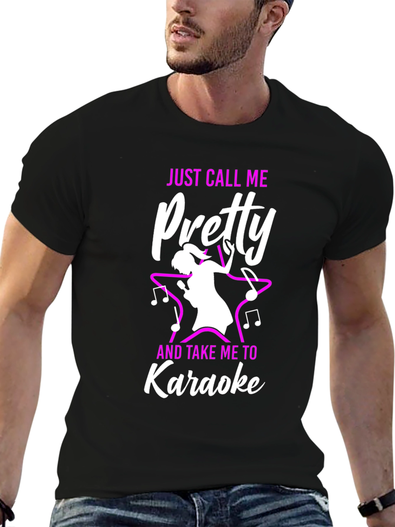 Just Call Me Pretty Karaoke T-Shirt